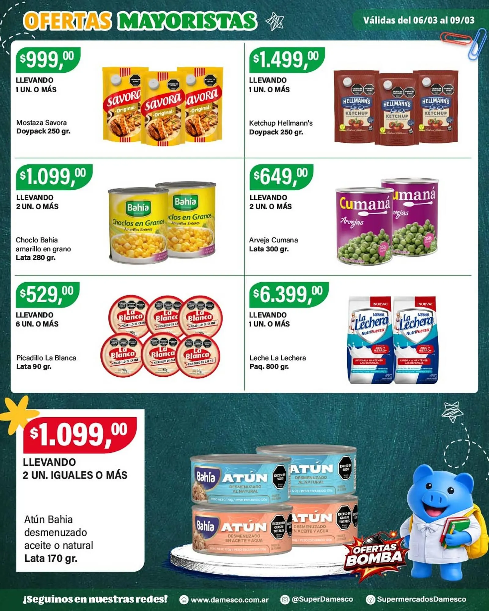 Ofertas de Catálogo Supermercados Damesco 6 de marzo al 9 de marzo 2026 - Página 4 del catálogo