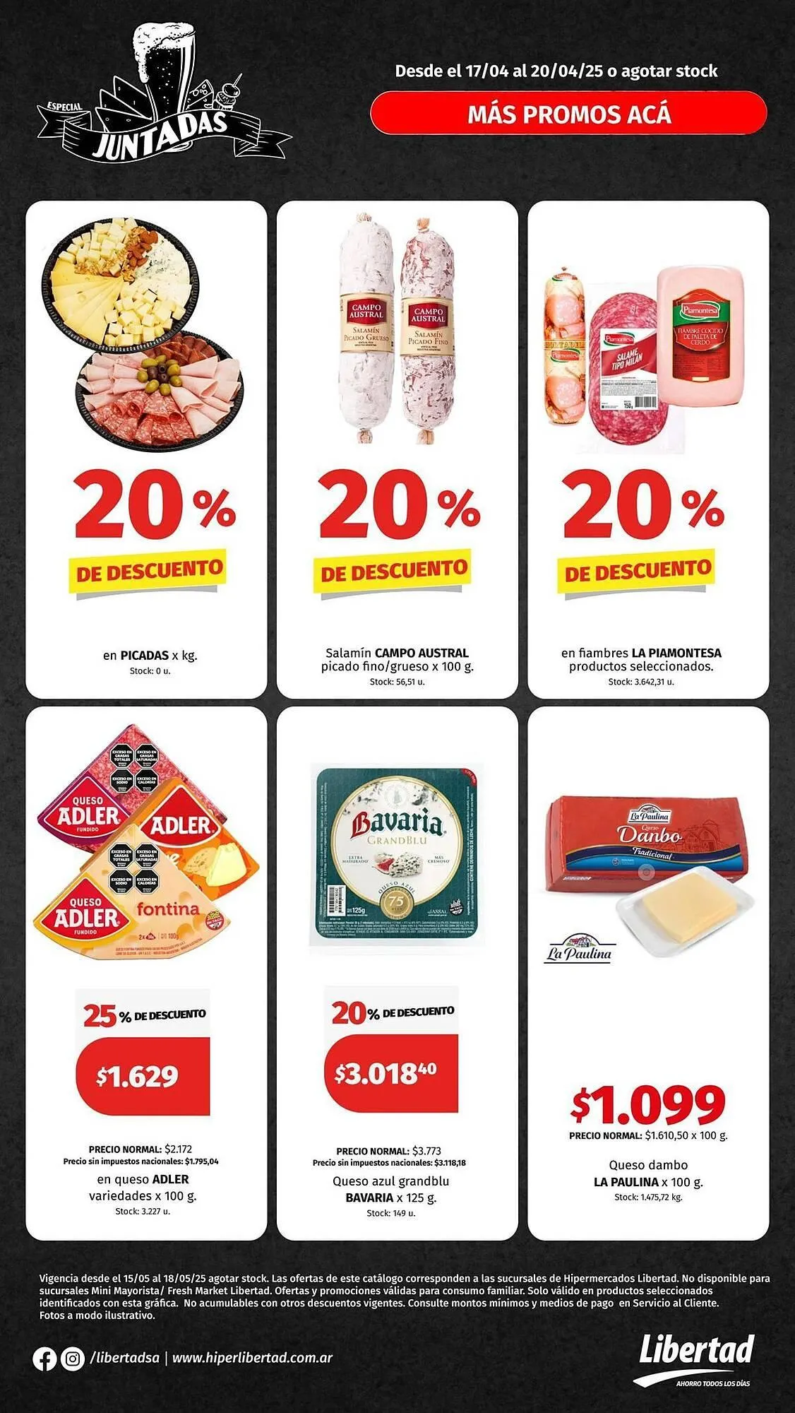 Ofertas de Catálogo Hipermercado Libertad 16 de mayo al 18 de mayo 2025 - Página 2 del catálogo