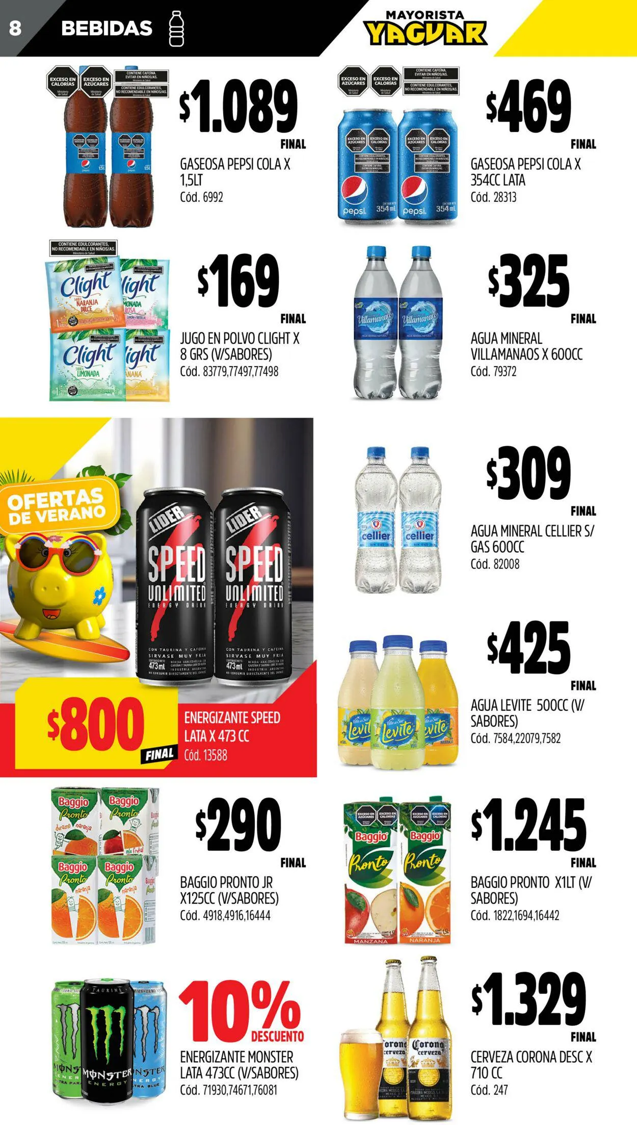 Ofertas de Yaguar - General Roca 8 de enero al 14 de enero 2024 - Página 8 del catálogo