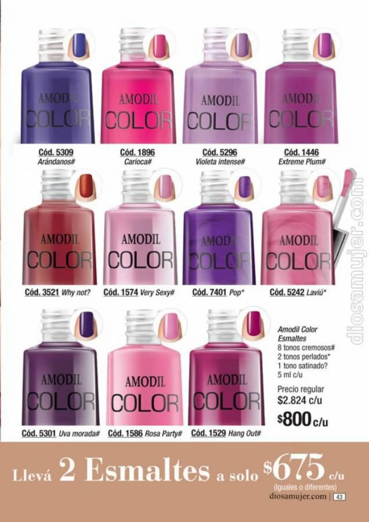 Ofertas de Catálogo Amodil 6 de septiembre al 10 de octubre 2023 - Página 43 del catálogo