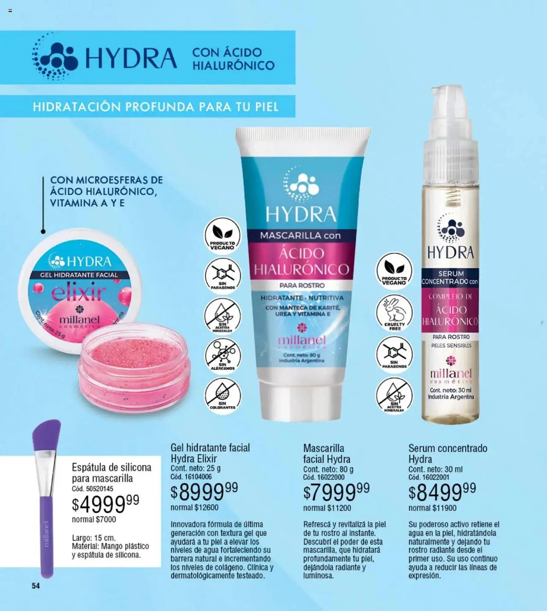 Ofertas de Catálogo Millanel Cosmética 28 de abril al 25 de mayo 2025 - Página 54 del catálogo