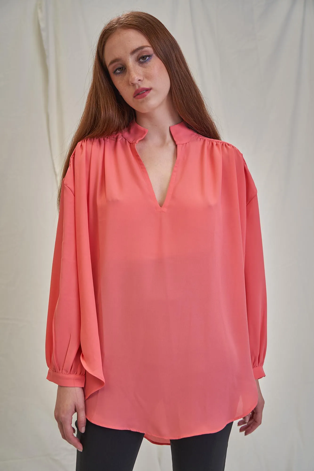 blusa luna coral
