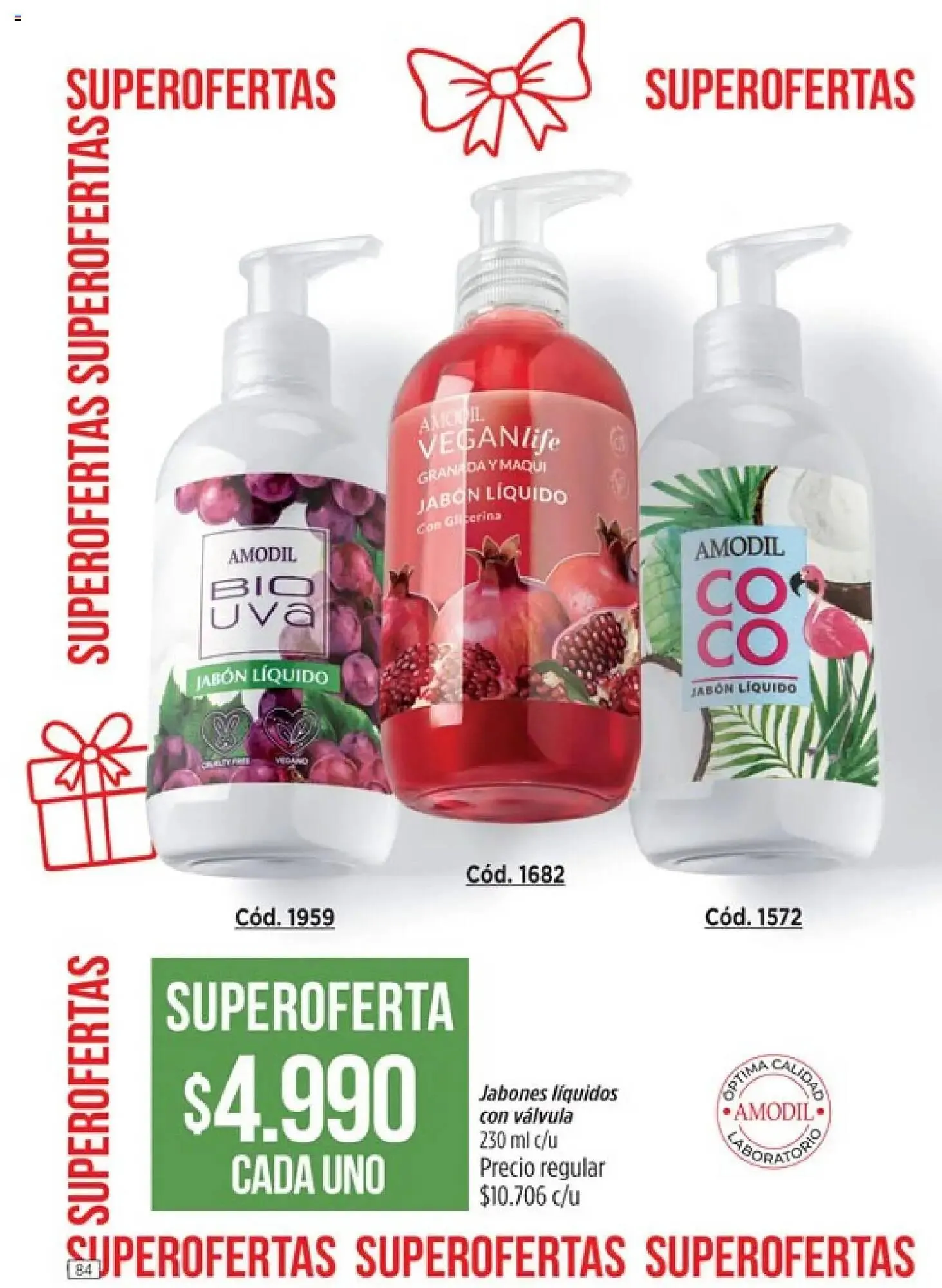 Ofertas de Catálogo Amodil 14 de octubre al 1 de diciembre 2025 - Página 84 del catálogo