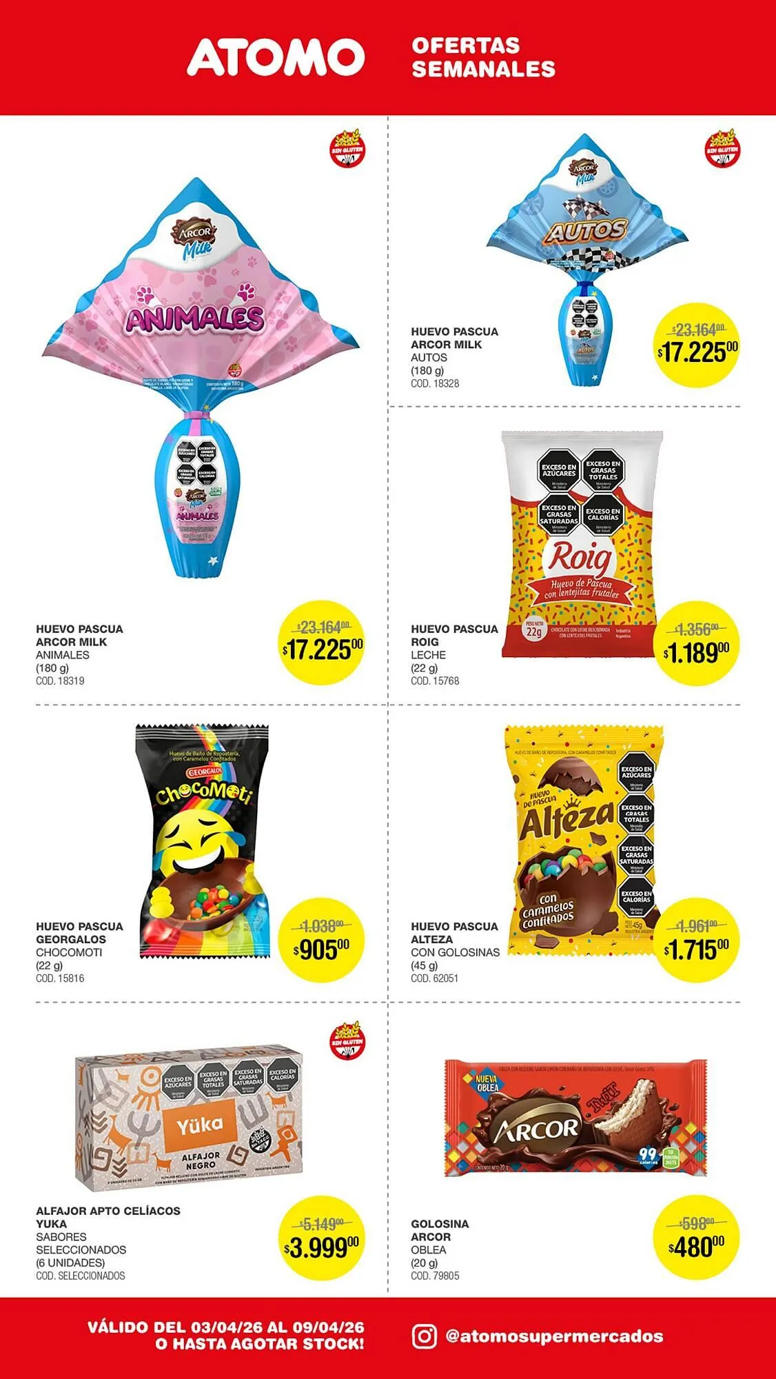 Ofertas de Catálogo Atomo Conviene 3 de abril al 9 de abril 2026 - Página 2 del catálogo