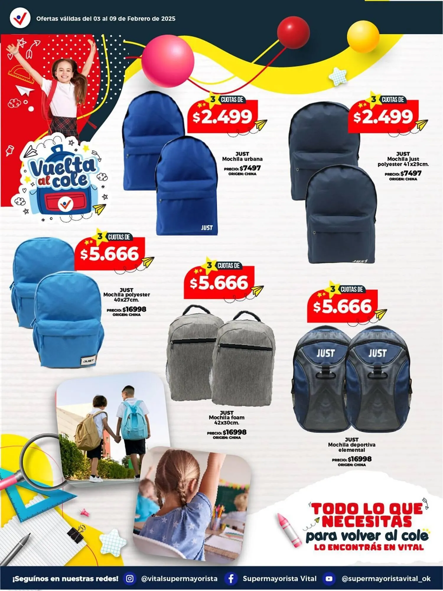 Ofertas de Catálogo Supermayorista Vital 3 de febrero al 9 de febrero 2025 - Página 10 del catálogo