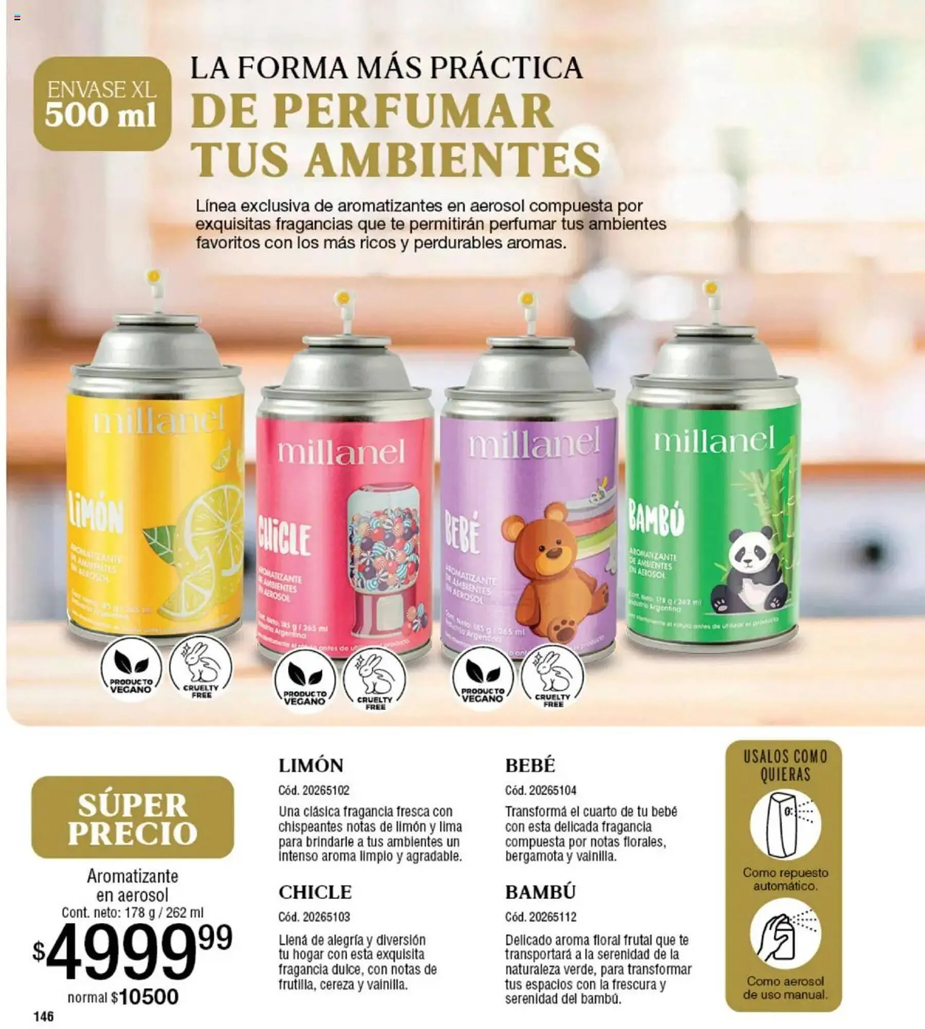 Ofertas de Catálogo Millanel Cosmética 28 de abril al 25 de mayo 2025 - Página 342 del catálogo
