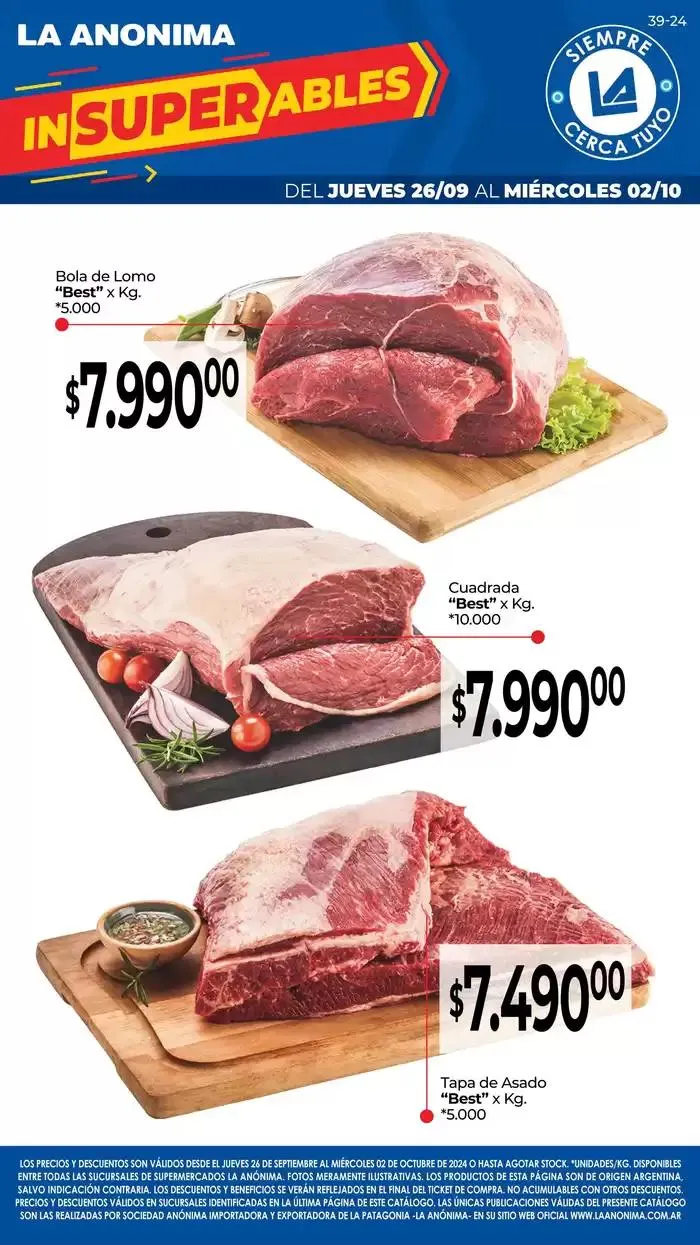 Ofertas de Ofertas y gangas exclusivas 26 de septiembre al 10 de octubre 2024 - Página 1 del catálogo