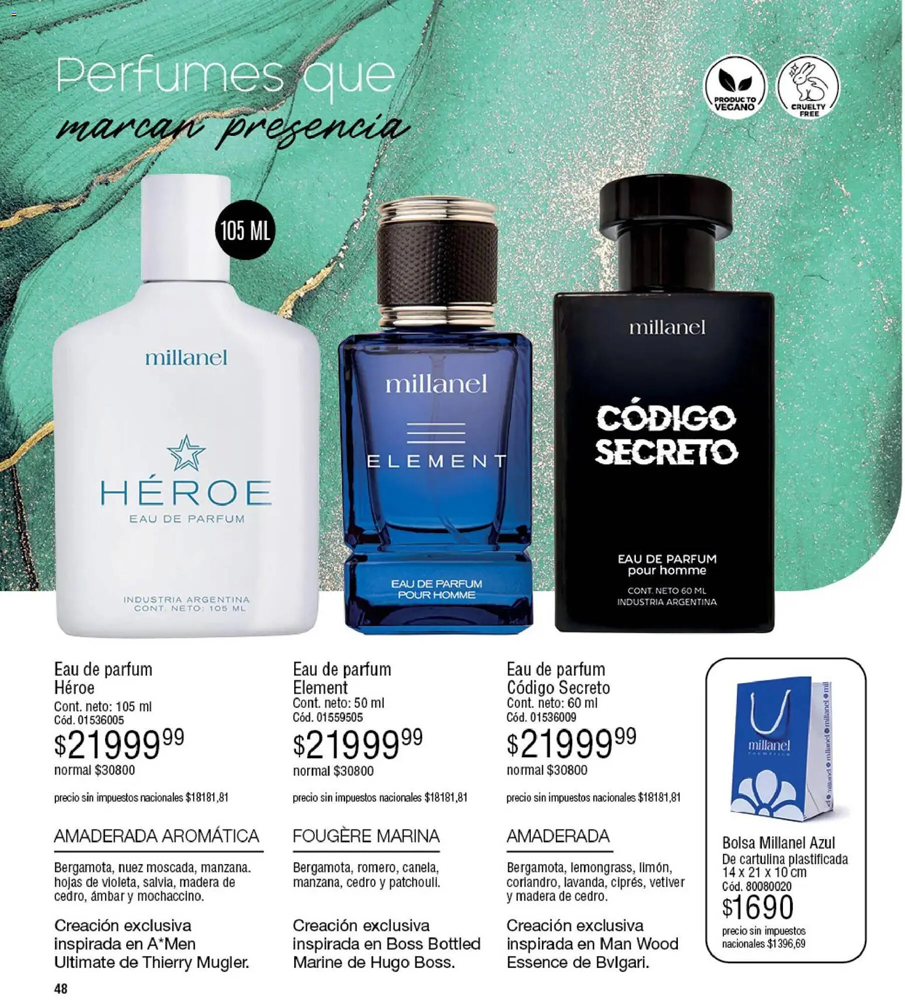 Ofertas de Catálogo Millanel Cosmética 2 de marzo al 29 de marzo 2026 - Página 48 del catálogo