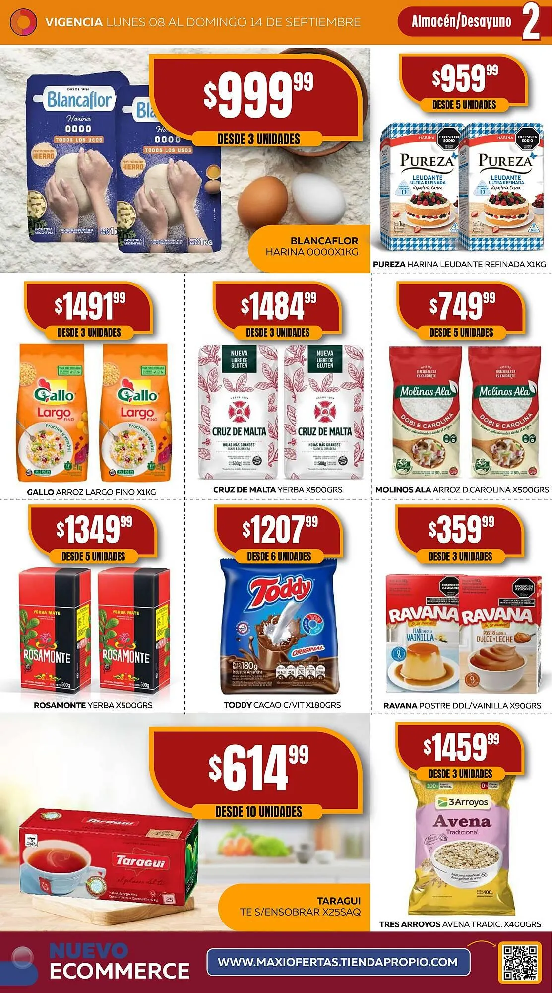 Ofertas de Catálogo Maxi Ofertas 8 de septiembre al 14 de septiembre 2025 - Página 2 del catálogo