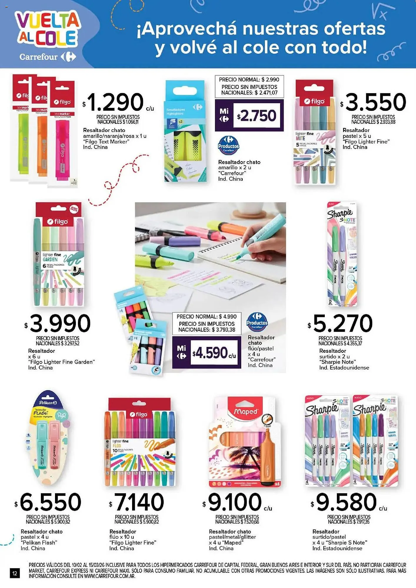 Ofertas de Catálogo Carrefour 10 de febrero al 15 de marzo 2026 - Página 12 del catálogo