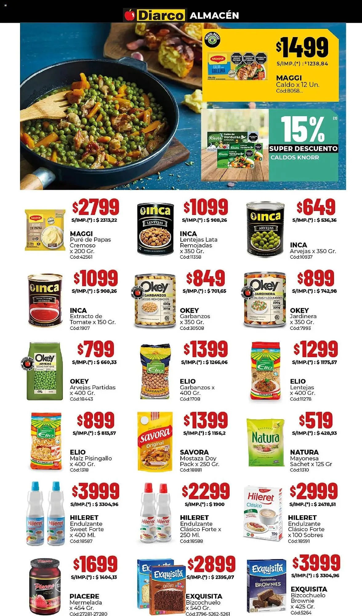 Ofertas de Catálogo Diarco 27 de abril al 30 de abril 2026 - Página 3 del catálogo