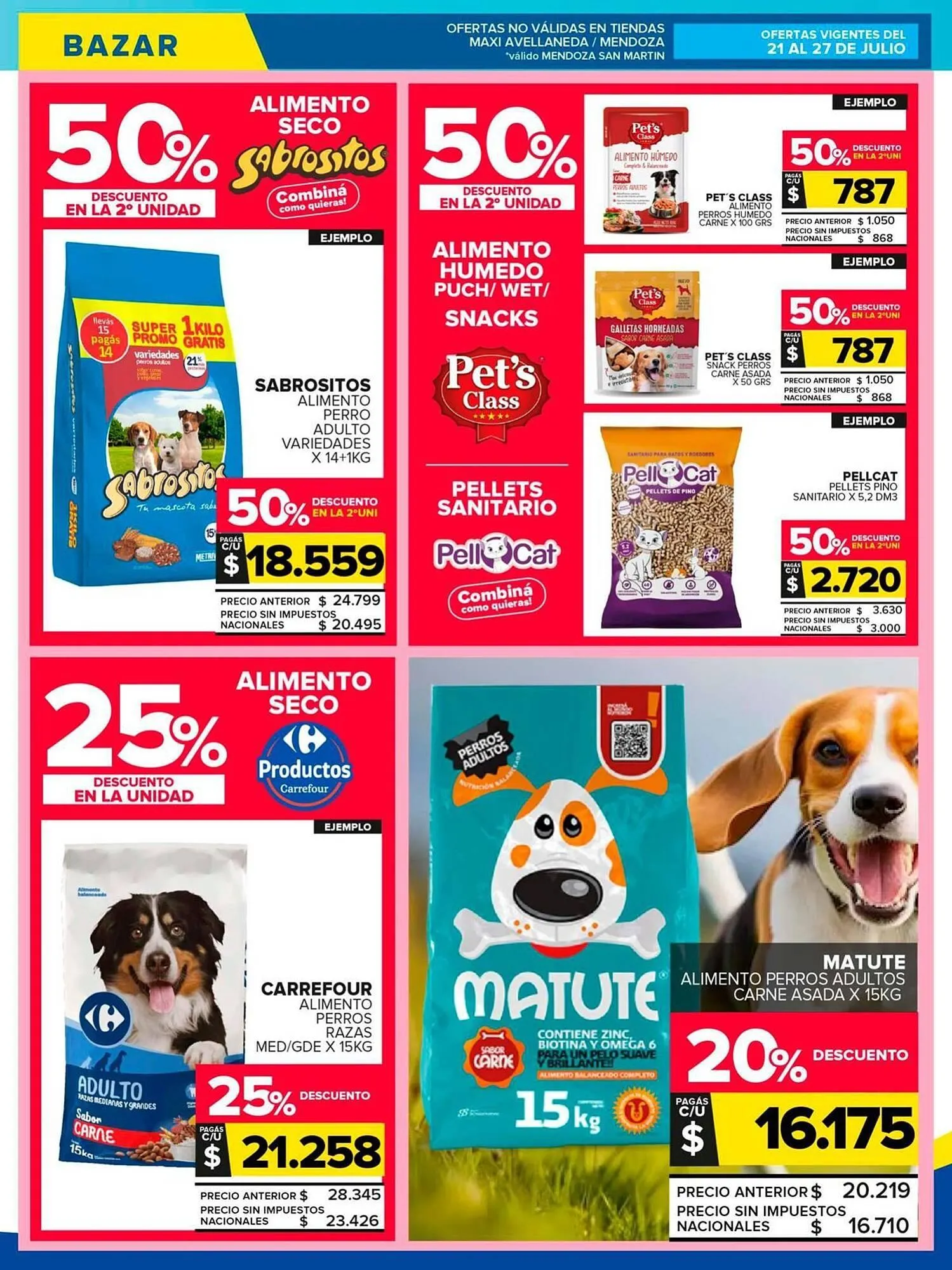 Ofertas de Catálogo Carrefour Maxi 21 de julio al 27 de julio 2025 - Página 22 del catálogo
