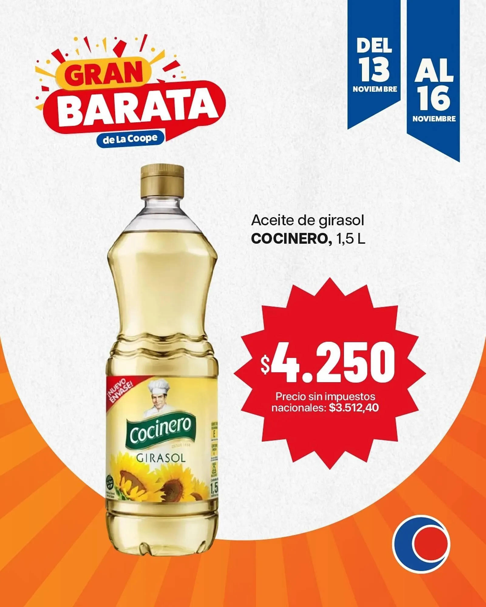 Ofertas de Catálogo Cooperativa Obrera 13 de noviembre al 16 de noviembre 2025 - Página 4 del catálogo