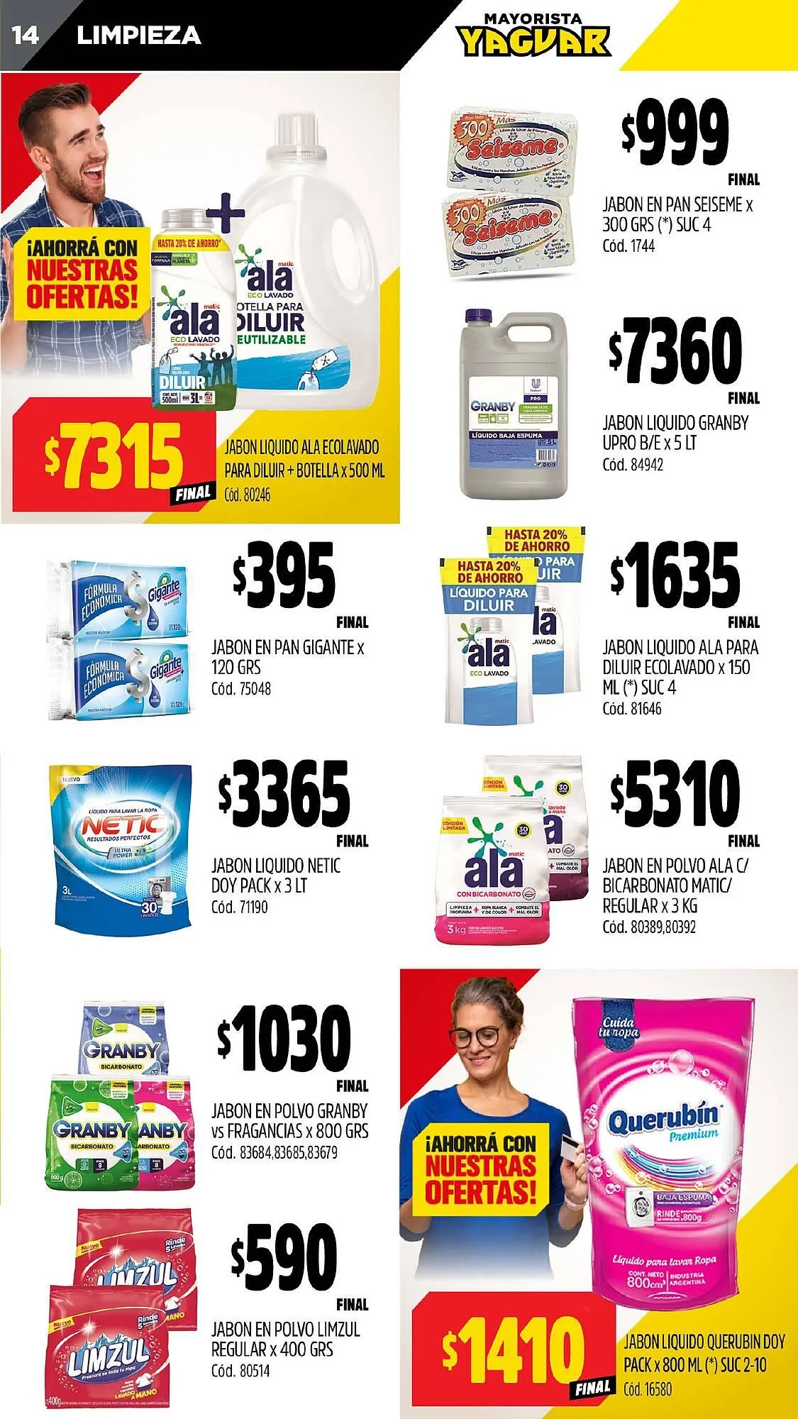 Ofertas de Catálogo Supermercados Yaguar 24 de marzo al 30 de marzo 2025 - Página 15 del catálogo