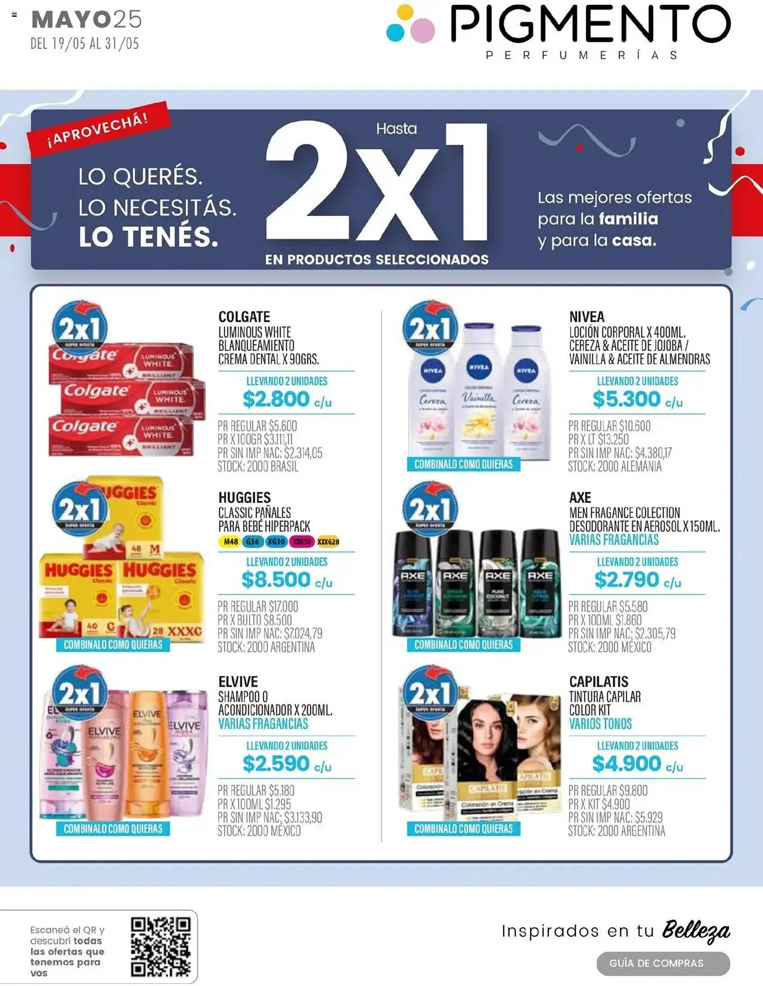 Ofertas de Catálogo Pigmento 19 de mayo al 1 de junio 2025 - Página 1 del catálogo