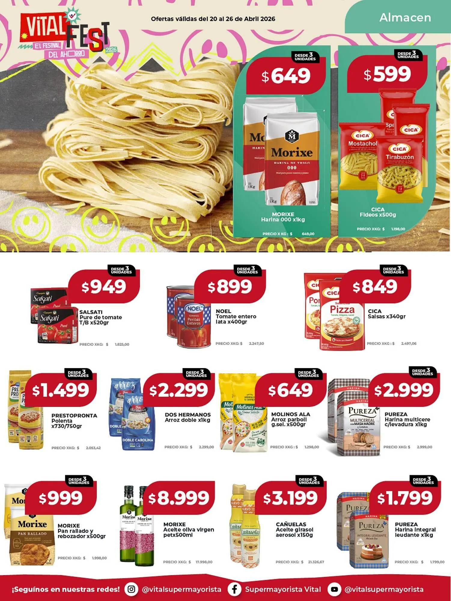 Ofertas de Catálogo Supermayorista Vital 20 de abril al 26 de abril 2026 - Página 12 del catálogo