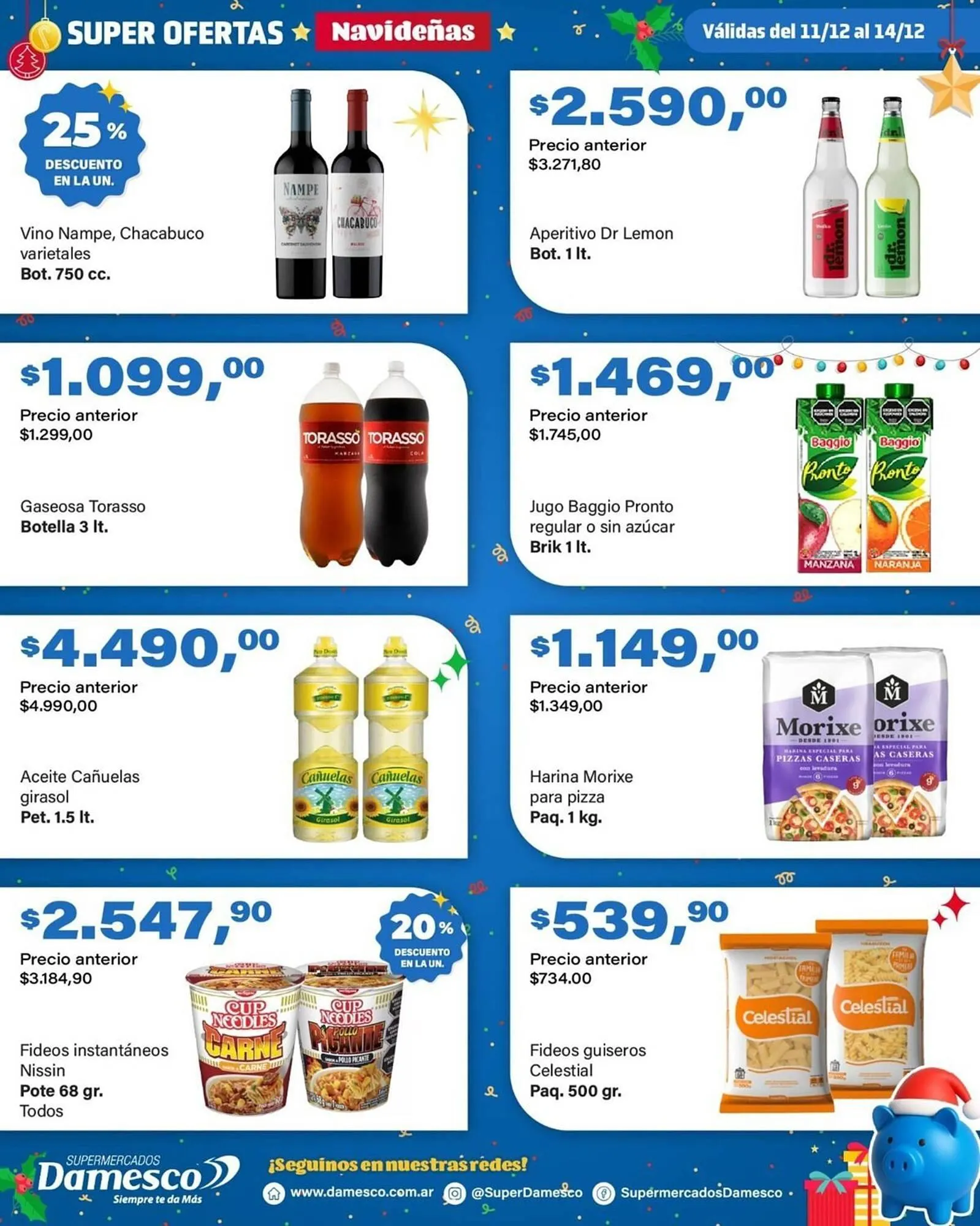 Ofertas de Catálogo Supermercados Damesco 11 de diciembre al 14 de diciembre 2025 - Página 4 del catálogo