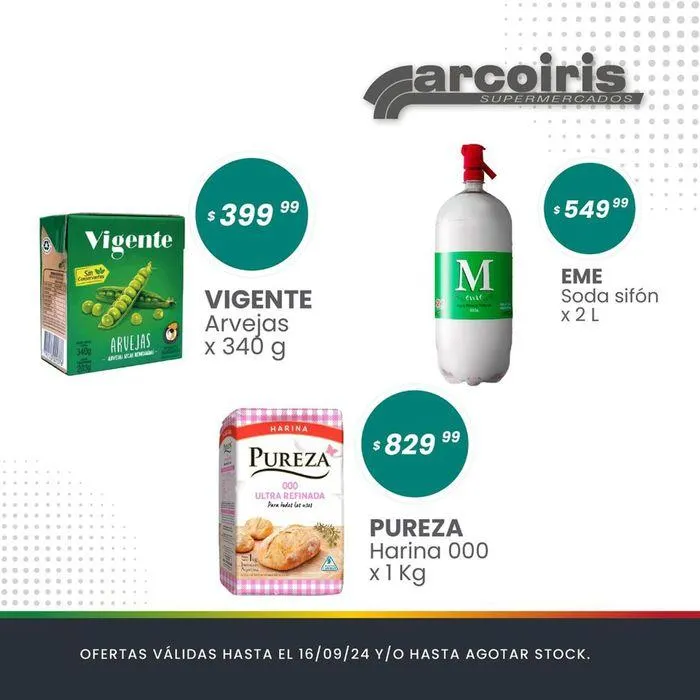 Ofertas de Ofertas de Arcoiris Supermercados 3 de septiembre al 16 de septiembre 2024 - Página 2 del catálogo