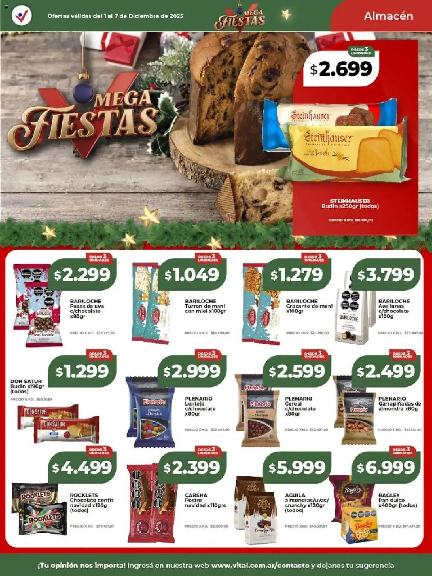 Ofertas de Catálogo Supermayorista Vital 1 de diciembre al 8 de diciembre 2025 - Página 19 del catálogo