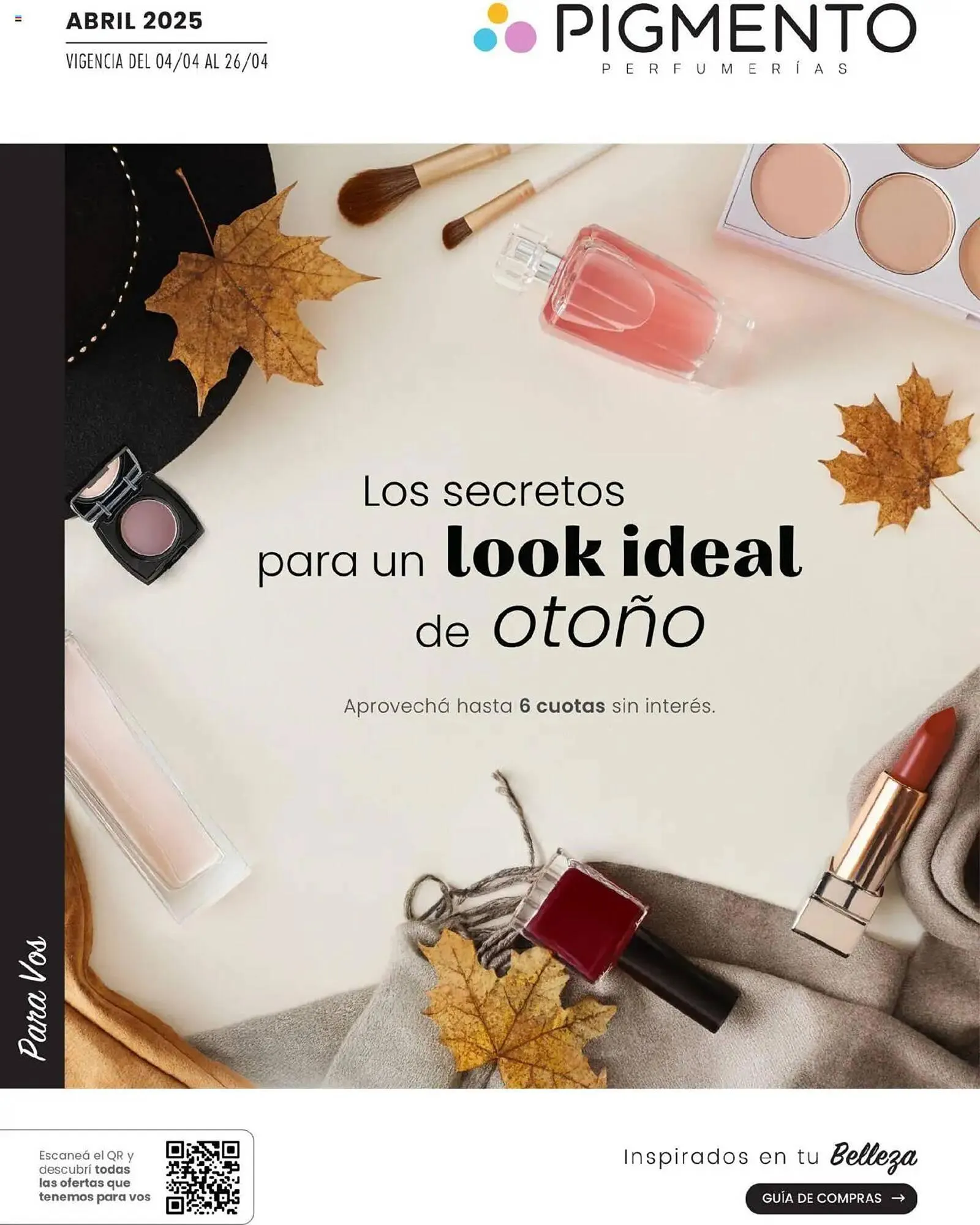 Ofertas de Catálogo Pigmento 4 de abril al 26 de abril 2025 - Página 1 del catálogo