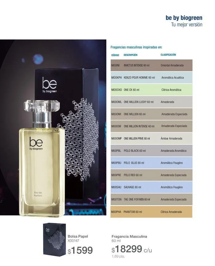 Ofertas de Catálogo Perfumes Biogreen Julio  23 de julio al 31 de julio 2024 - Página 51 del catálogo