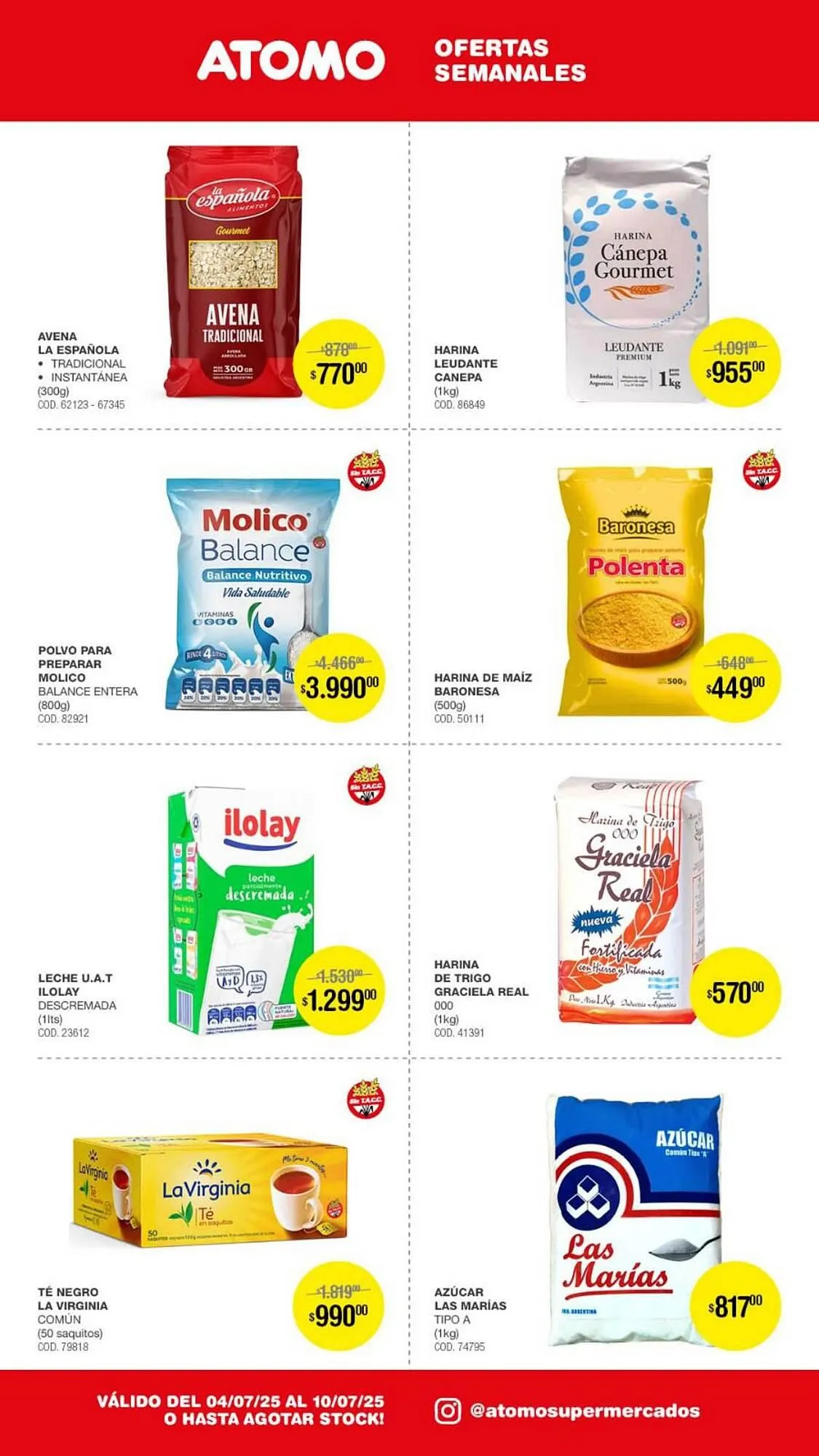 Ofertas de Catálogo Atomo Conviene 8 de julio al 10 de julio 2025 - Página 6 del catálogo