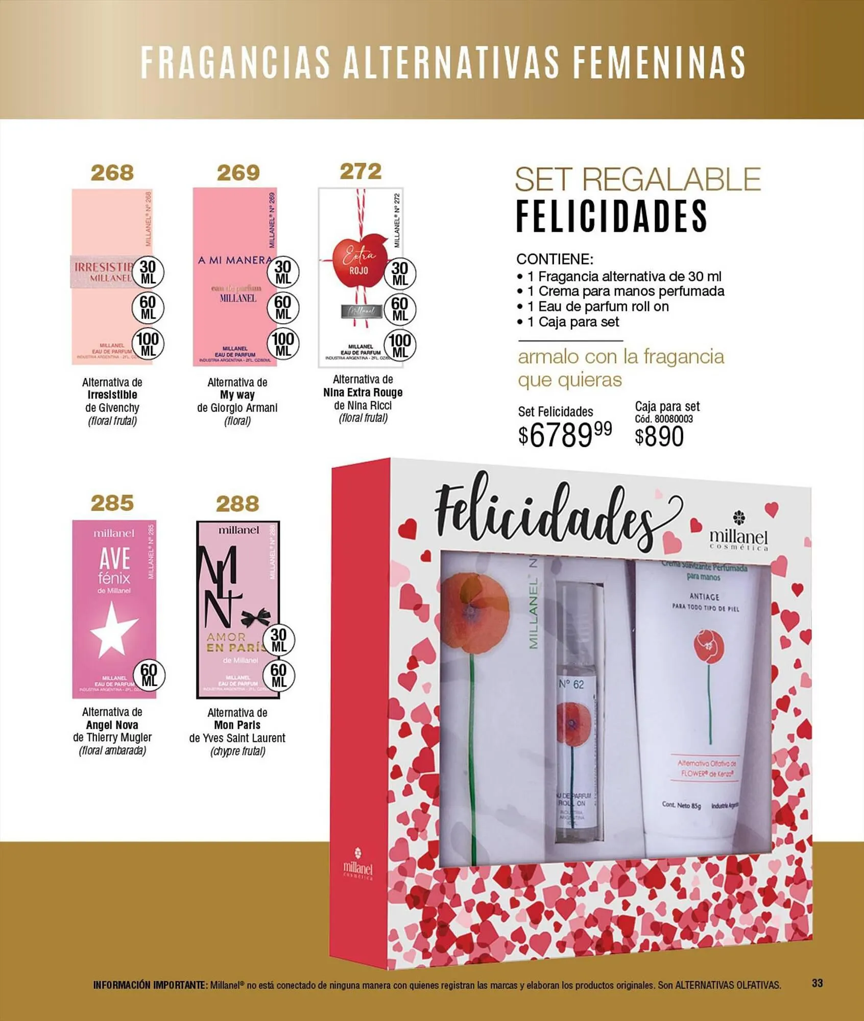 Ofertas de Catálogo Millanel Cosmética 18 de septiembre al 15 de octubre 2023 - Página 33 del catálogo