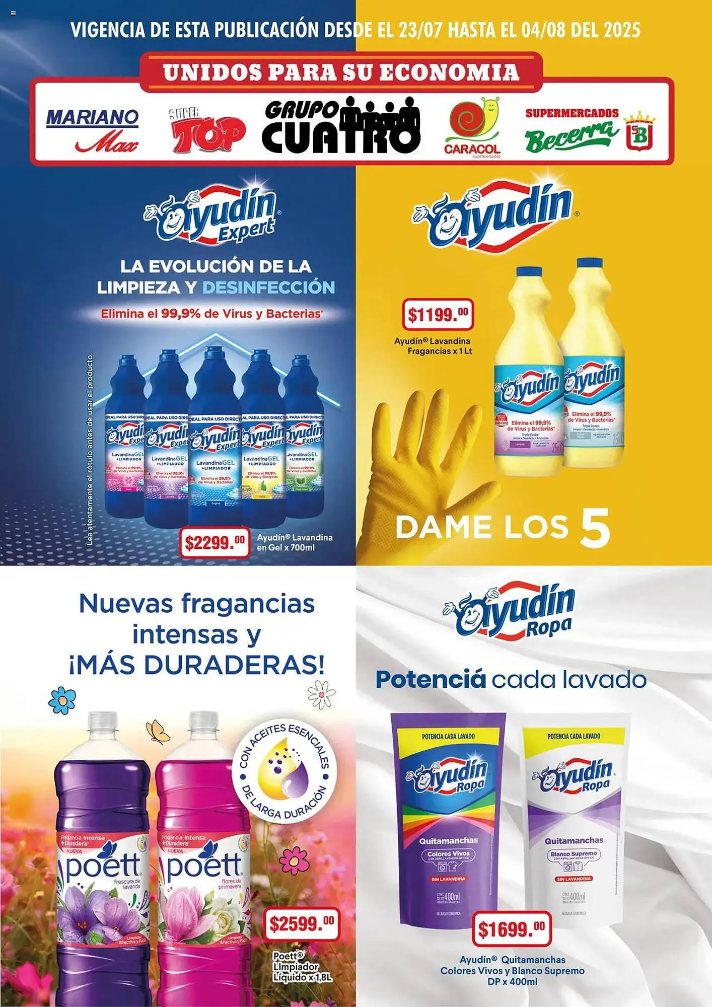 Ofertas de Catálogo Supermercados Mariano Max 23 de julio al 4 de agosto 2025 - Página 9 del catálogo