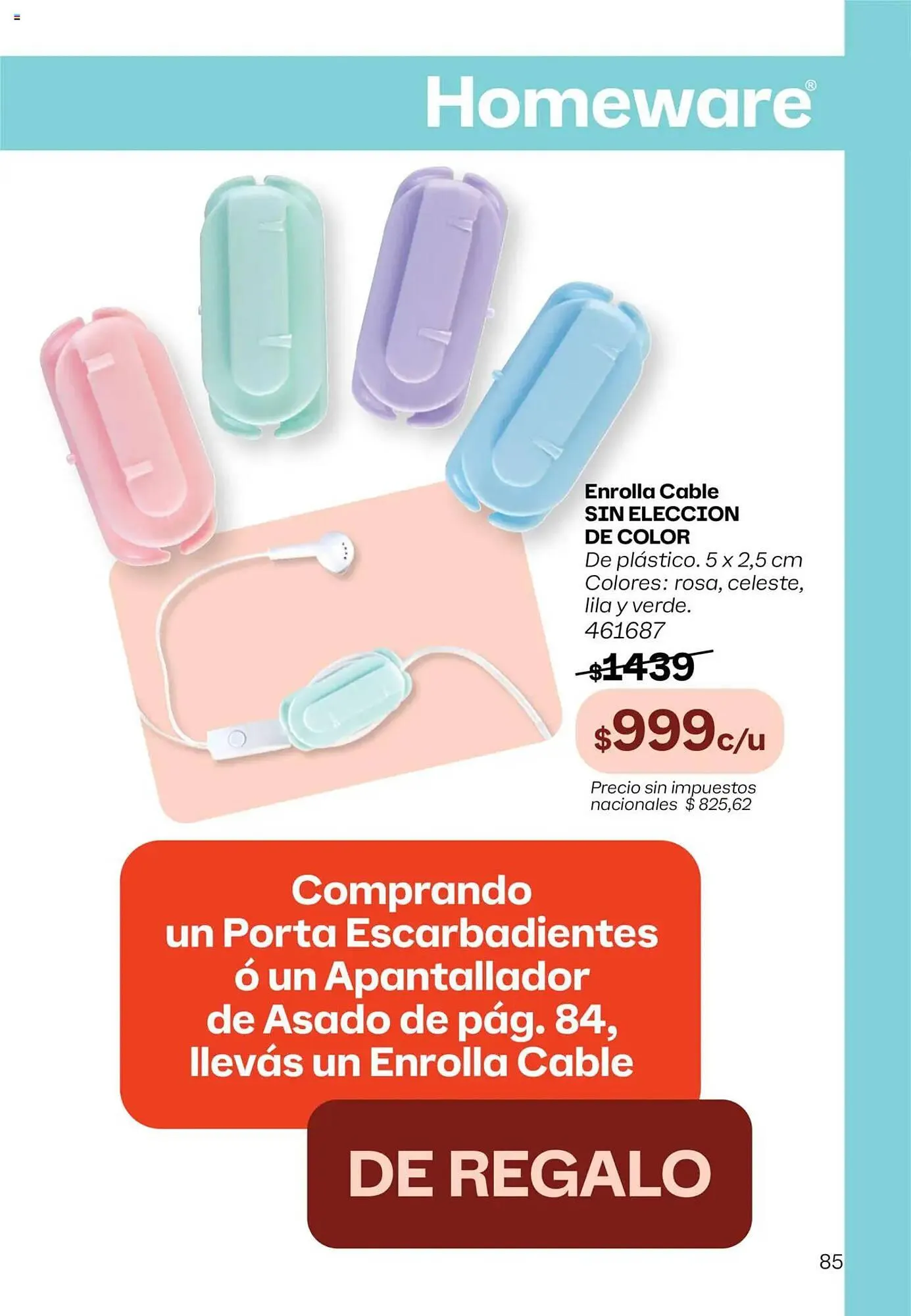 Ofertas de Catálogo Tupperware 23 de julio al 6 de agosto 2025 - Página 86 del catálogo