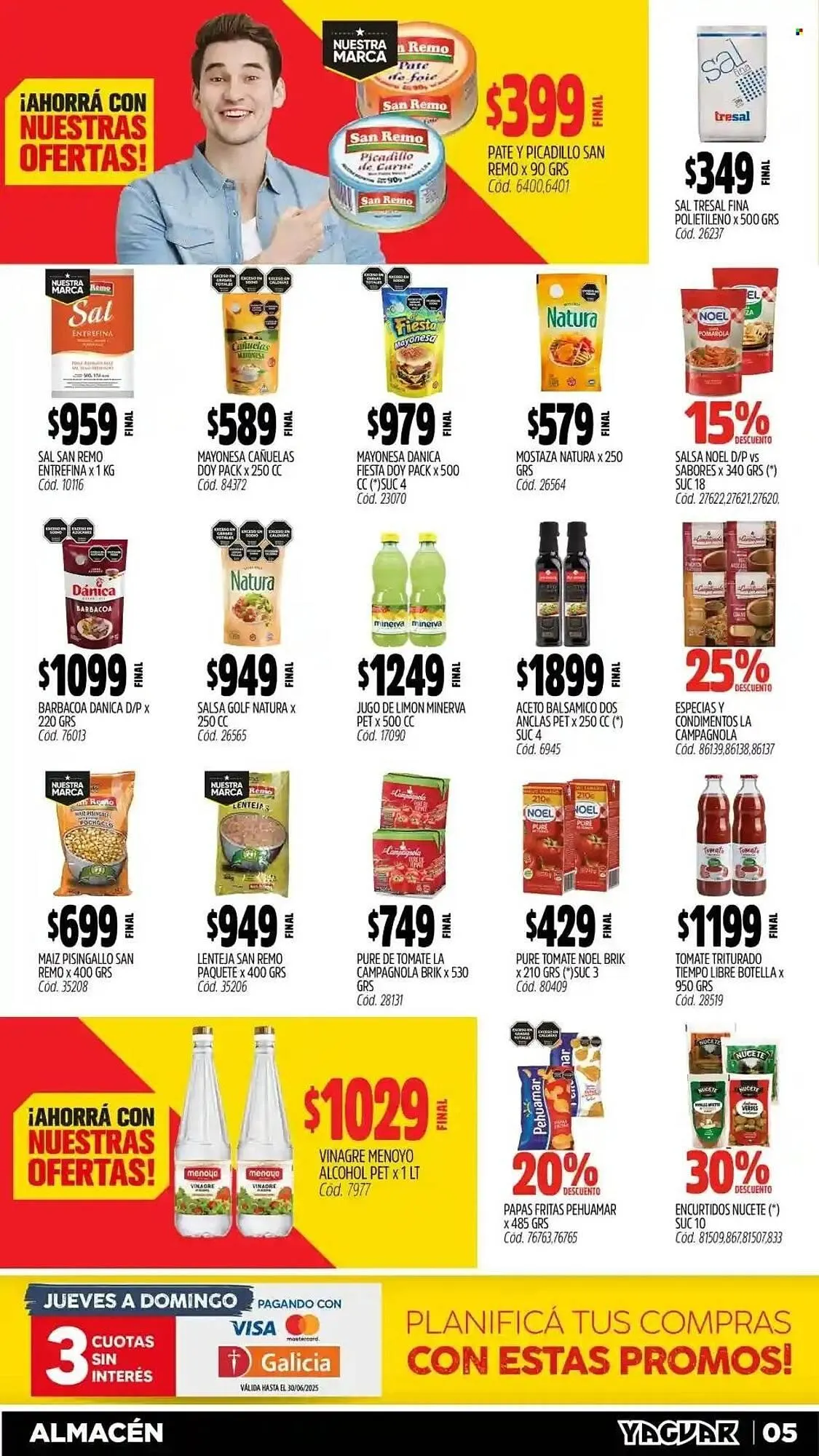 Ofertas de Catálogo Supermercados Yaguar 14 de abril al 21 de abril 2025 - Página 5 del catálogo