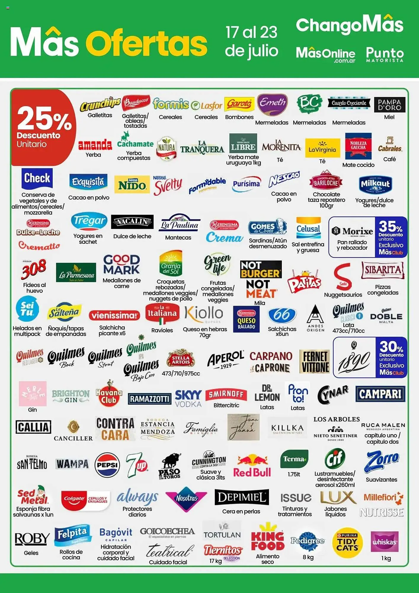 Ofertas de Catálogo Punto Mayorista 17 de julio al 24 de julio 2025 - Página 4 del catálogo