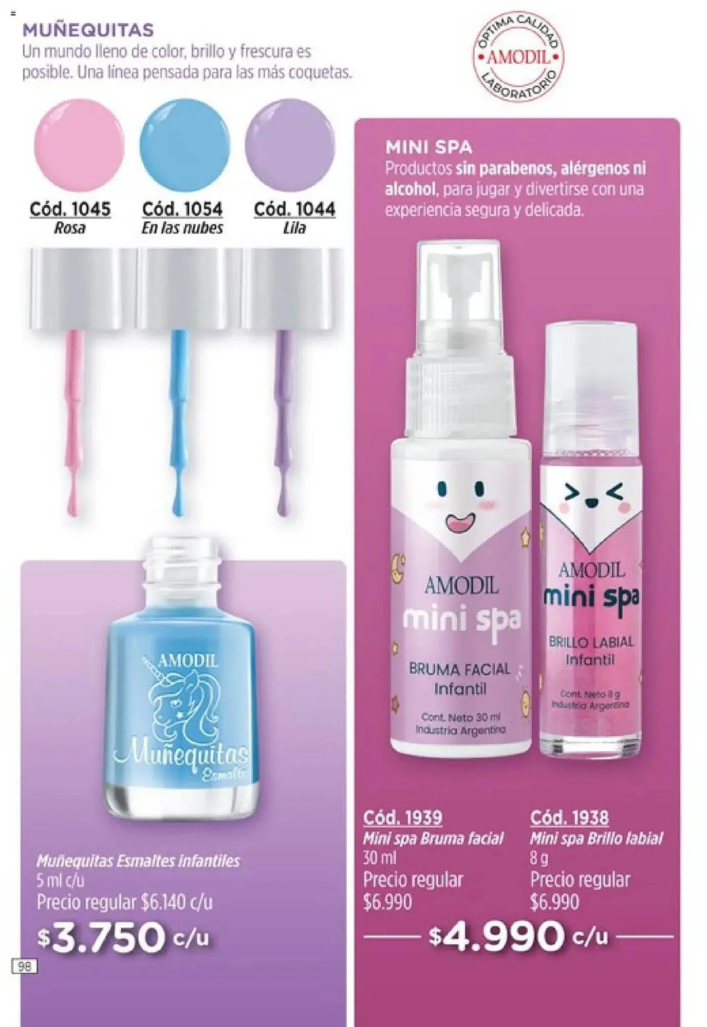 Ofertas de Catálogo Amodil 27 de mayo al 18 de junio 2025 - Página 98 del catálogo