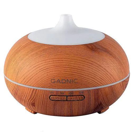 Difusor Gadnic Plus Humidificador Ultrasónico 300ml 20hs 7 Colores