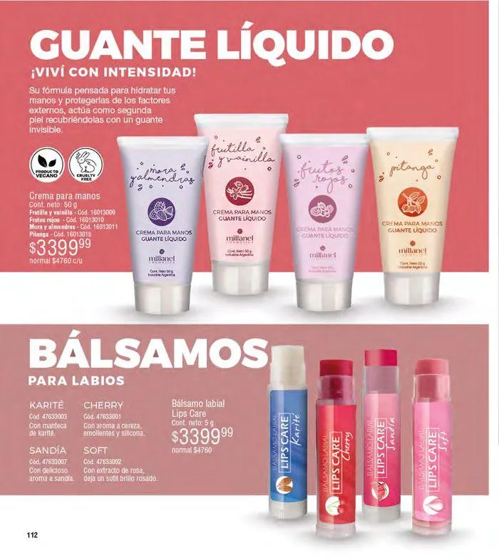 Ofertas de Catálogo Cosmeticos Millanel C8/24 5 de julio al 28 de julio 2024 - Página 112 del catálogo
