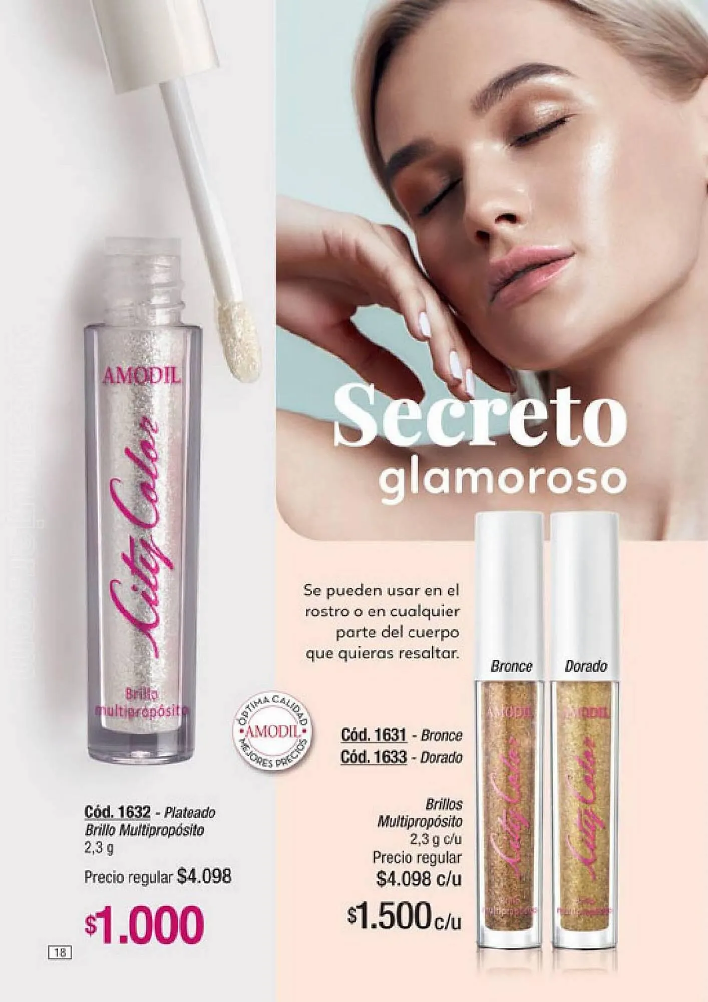 Ofertas de Catálogo Amodil 10 de agosto al 4 de septiembre 2023 - Página 18 del catálogo