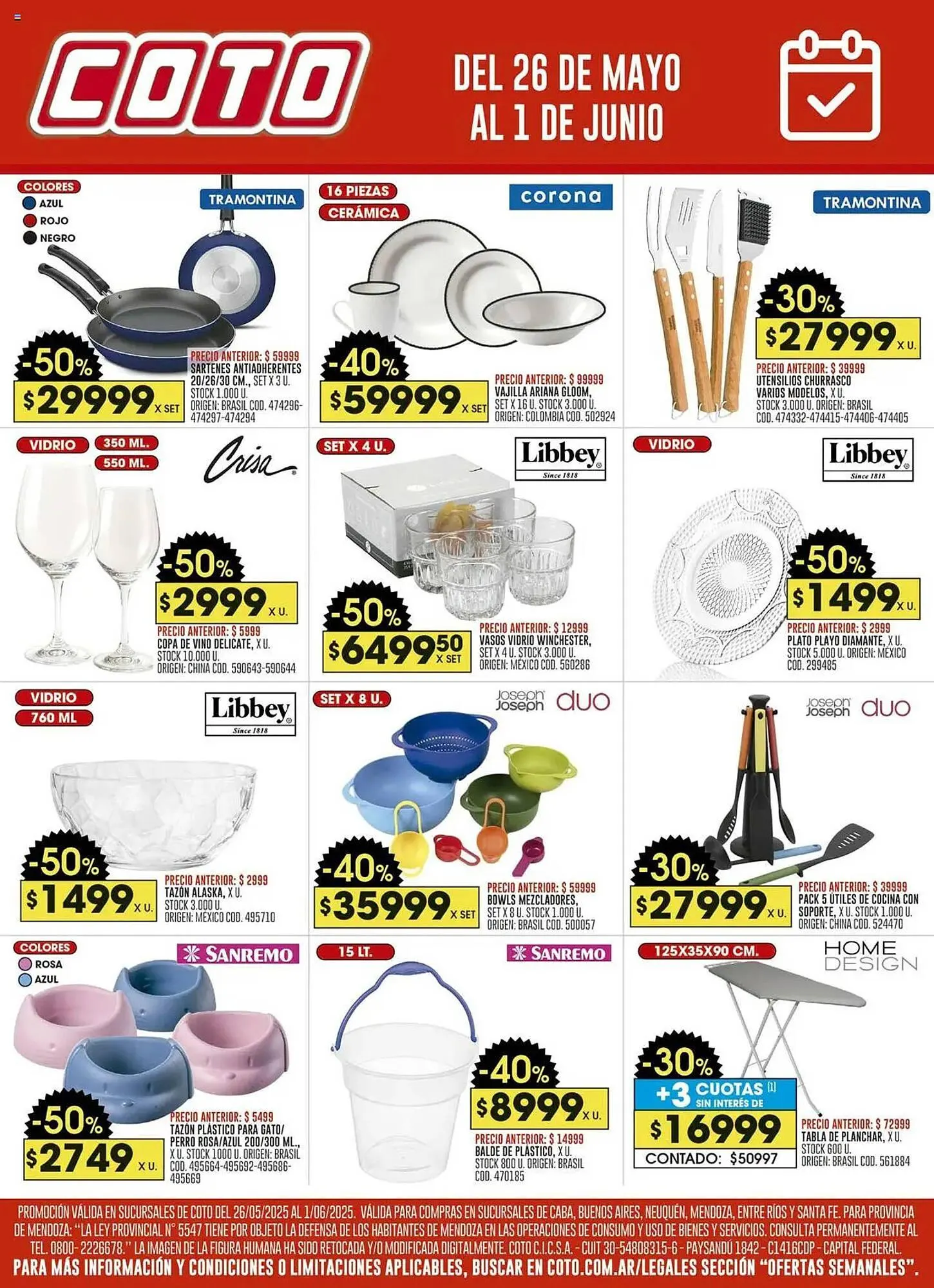 Ofertas de Catálogo Coto 26 de mayo al 2 de junio 2025 - Página 1 del catálogo