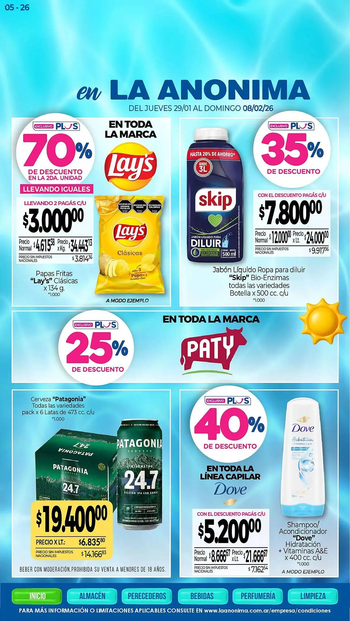 Catálogo La Anonima - 1