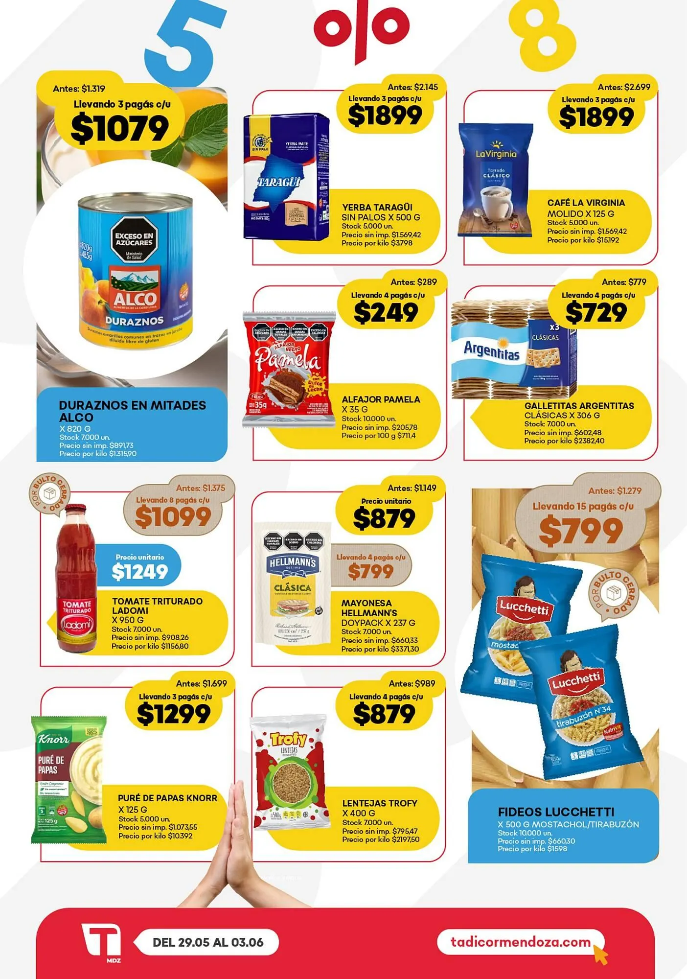 Ofertas de Catálogo Supermercados Tadicor 29 de mayo al 5 de junio 2025 - Página 2 del catálogo