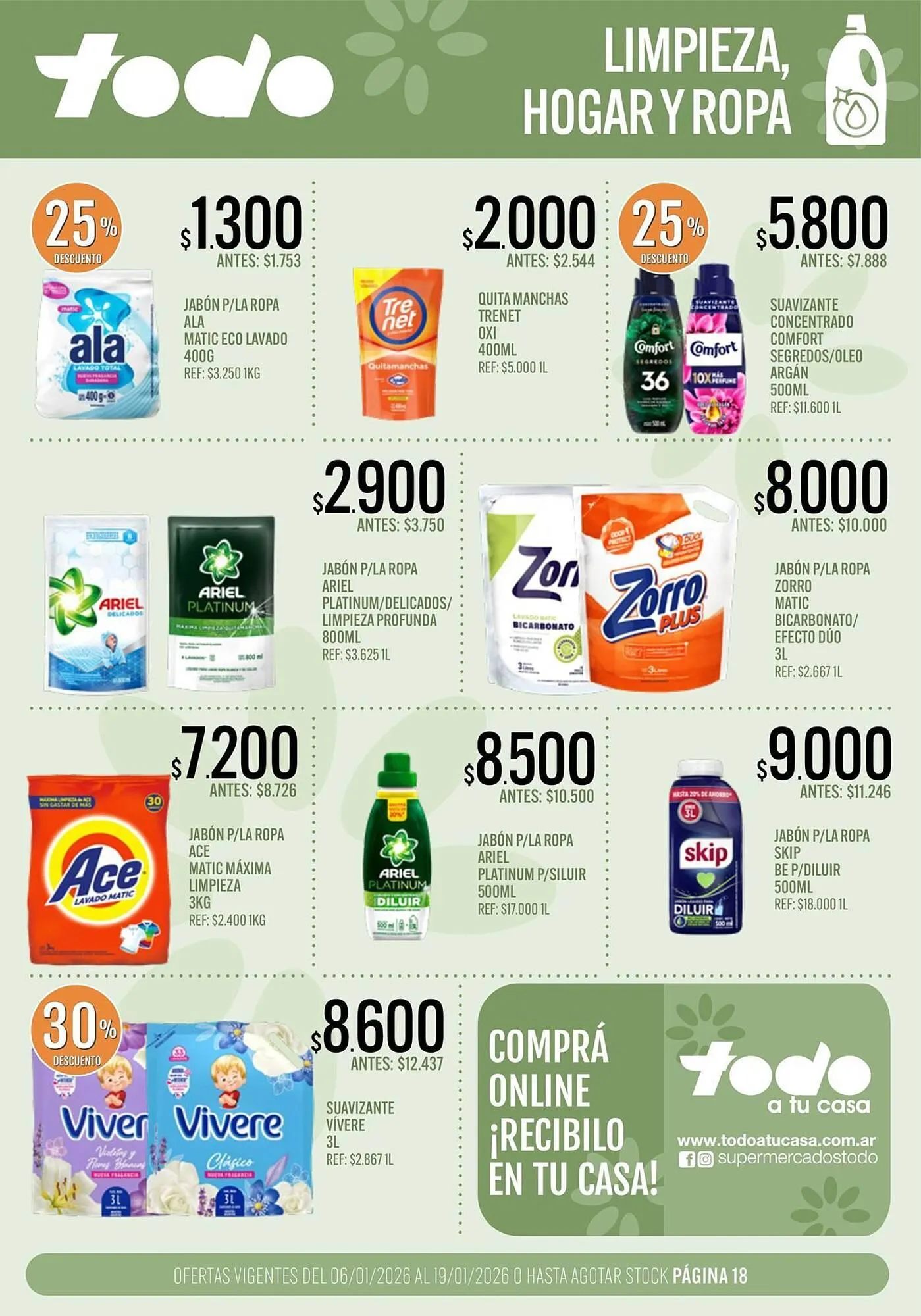 Ofertas de Catálogo Supermercados Todo 6 de enero al 19 de enero 2026 - Página 18 del catálogo