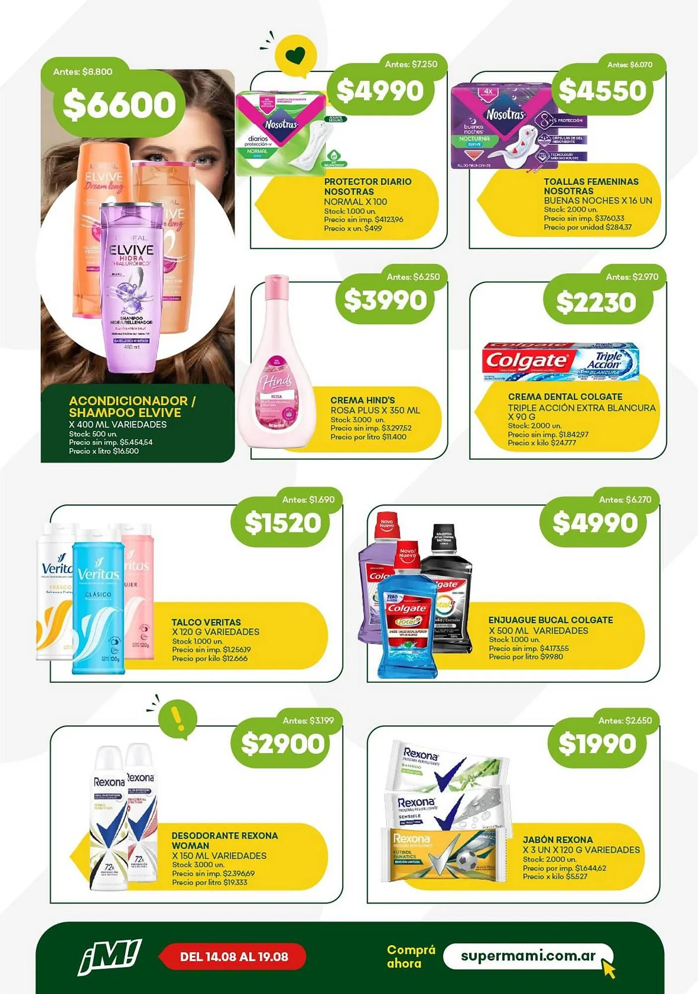 Ofertas de Catálogo Super MAMI 13 de agosto al 21 de agosto 2025 - Página 7 del catálogo