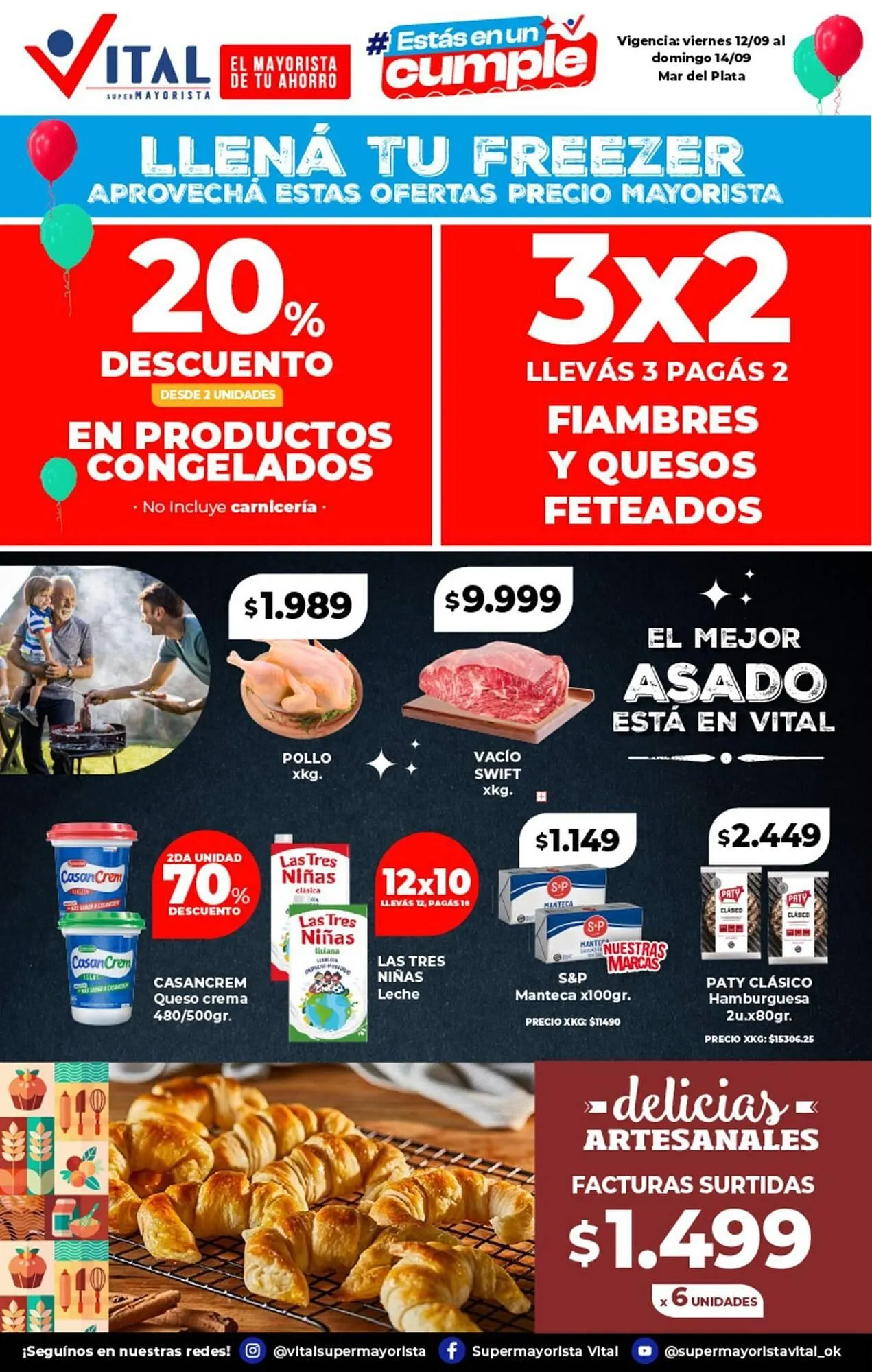 Ofertas de Catálogo Supermayorista Vital 12 de septiembre al 14 de septiembre 2025 - Página 2 del catálogo