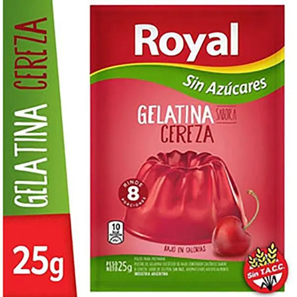 ROYAL GELATINA CEREZA X25G