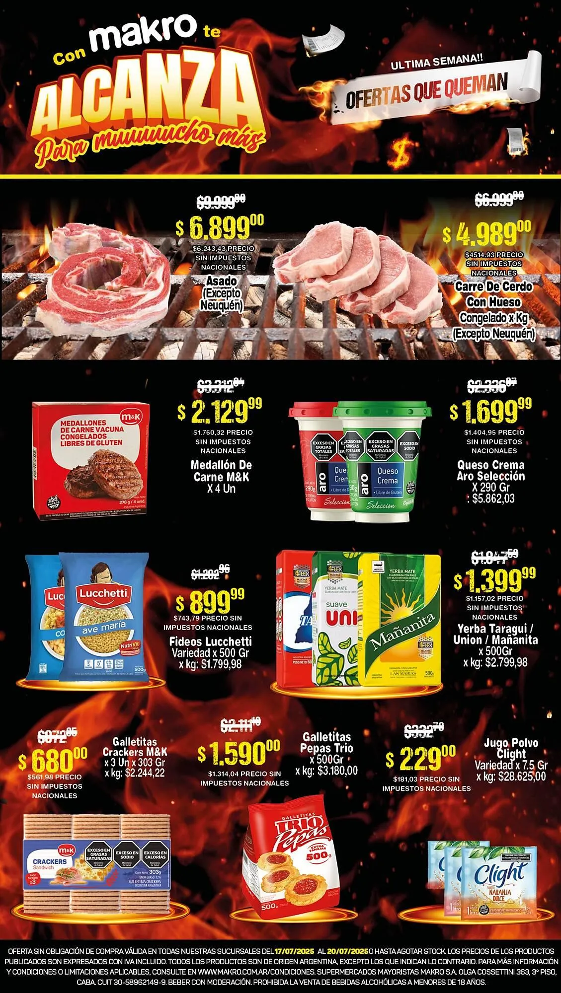 Ofertas de Catálogo Makro 17 de julio al 20 de julio 2025 - Página 1 del catálogo