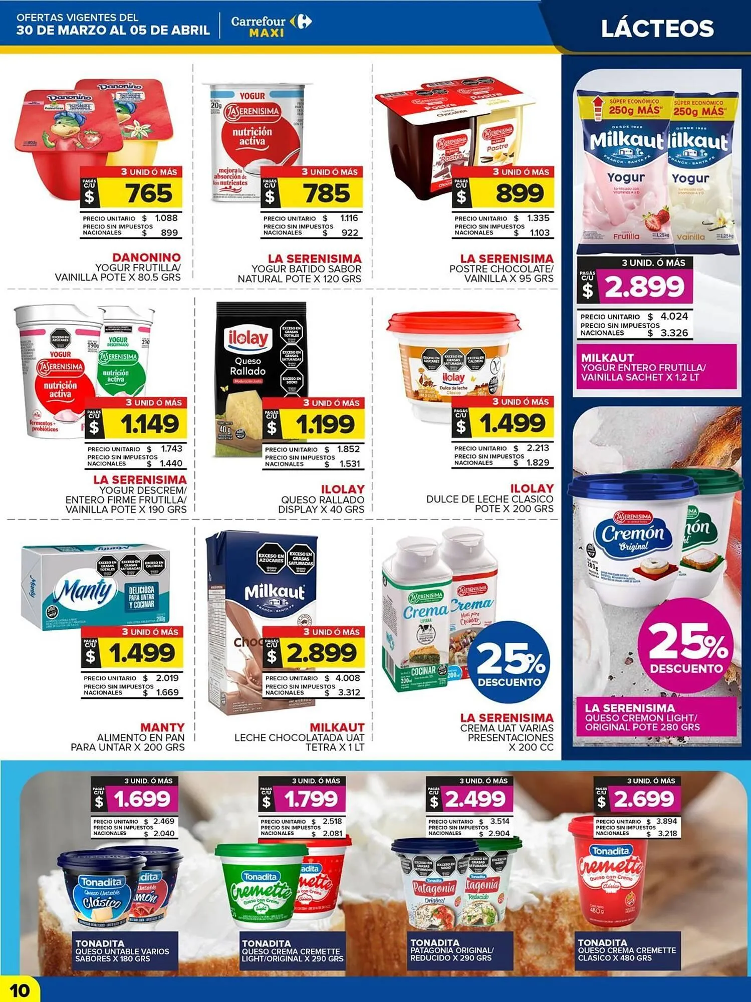 Ofertas de Folleto Carrefour Maxi 30 de marzo al 6 de abril 2026 - Página 12 del catálogo