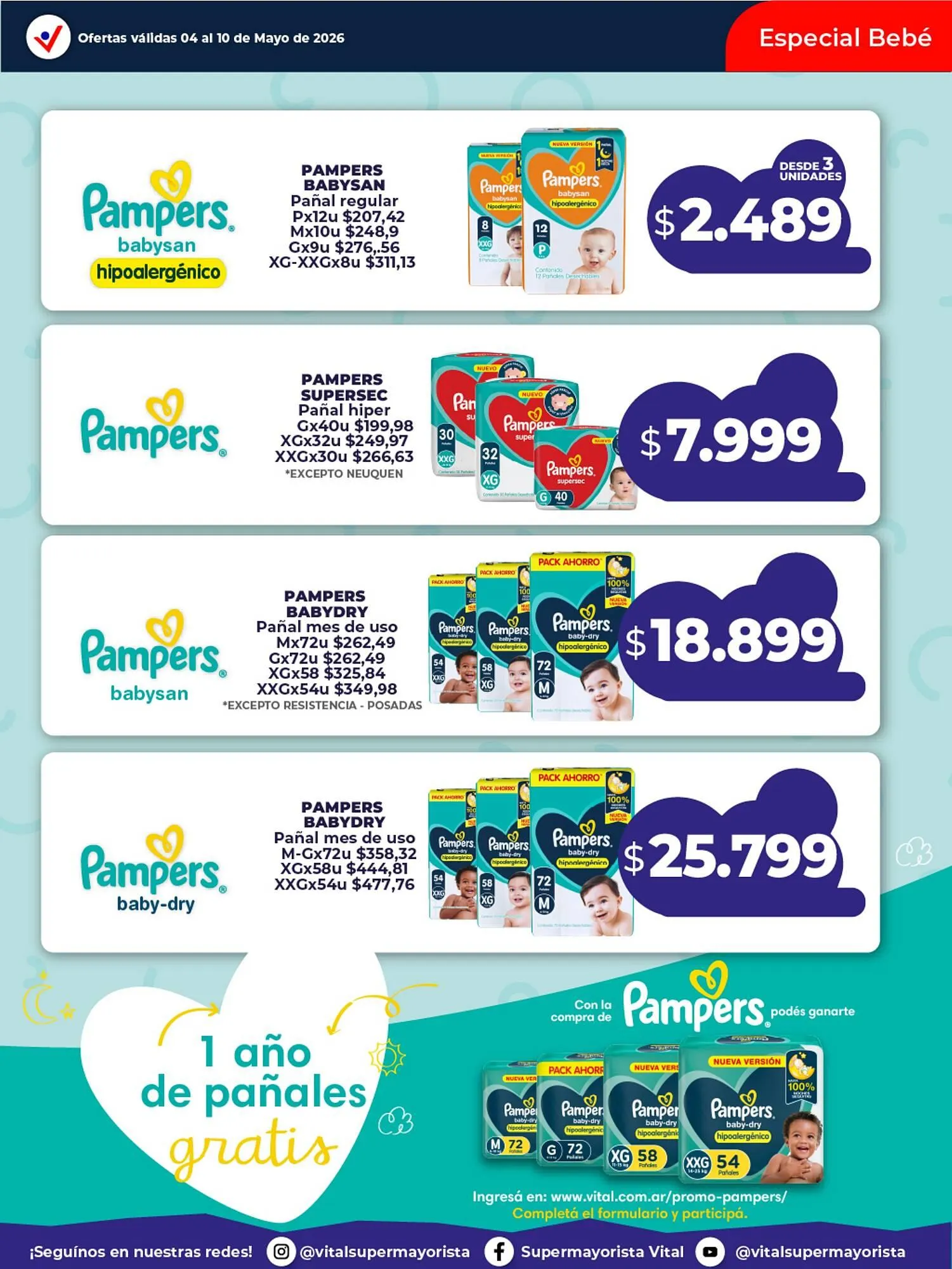 Ofertas de Catálogo Supermayorista Vital 4 de mayo al 10 de mayo 2026 - Página 3 del catálogo