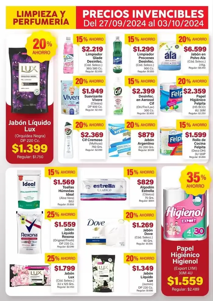 Ofertas de Ofertas Supermercados Aiello 28 de septiembre al 12 de octubre 2024 - Página 14 del catálogo