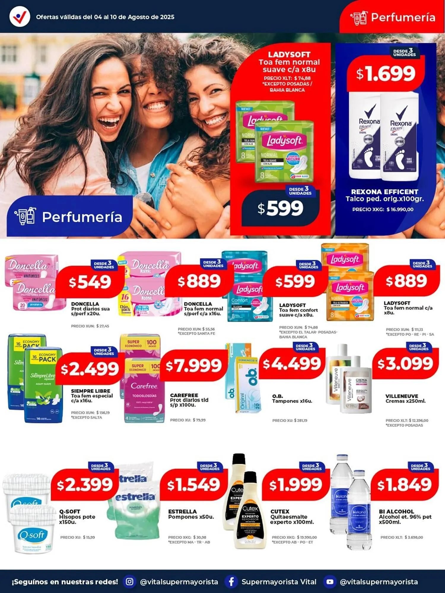 Ofertas de Catálogo Supermayorista Vital 4 de agosto al 10 de agosto 2025 - Página 4 del catálogo