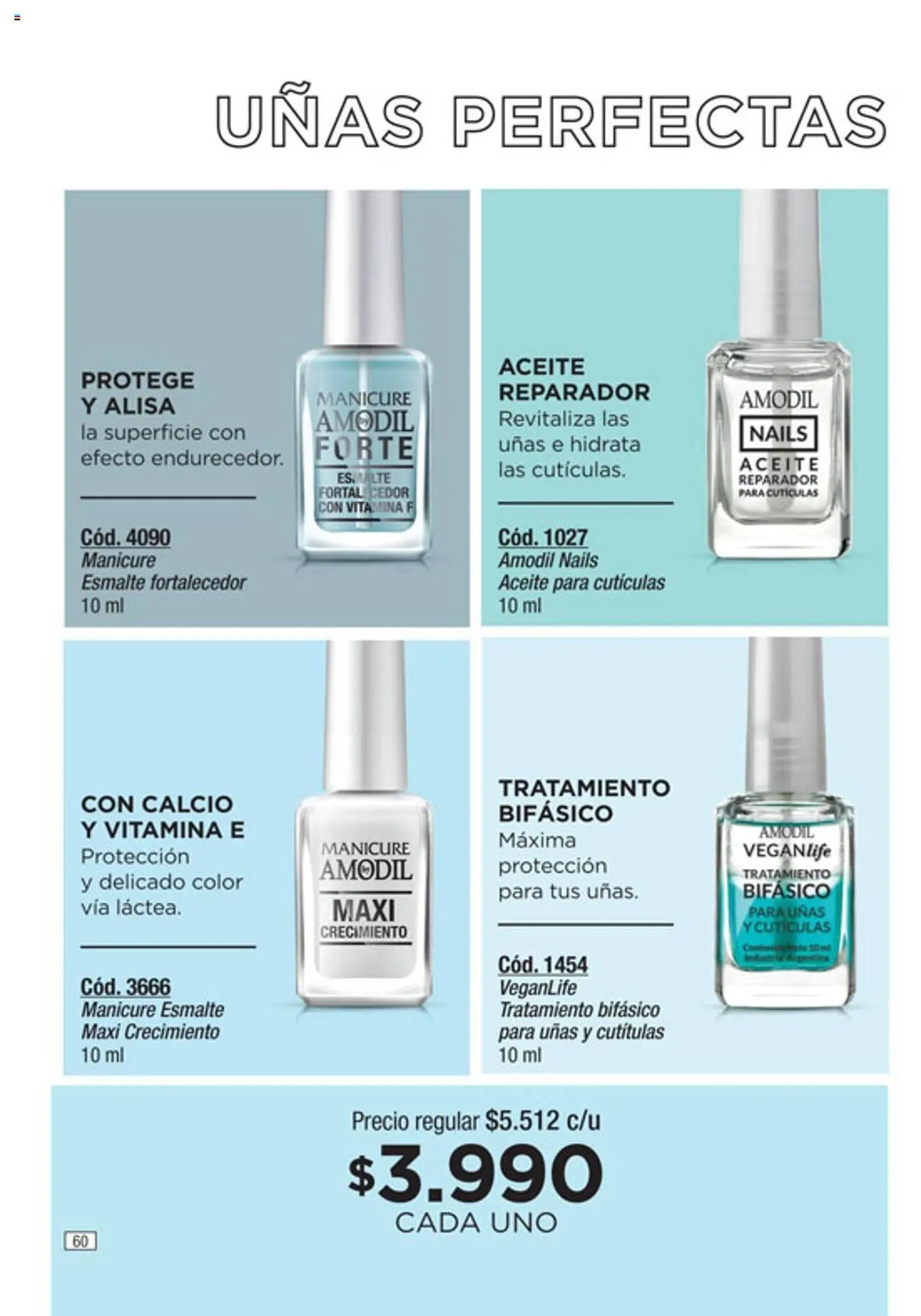 Ofertas de Catálogo Amodil 2 de octubre al 15 de octubre 2024 - Página 60 del catálogo