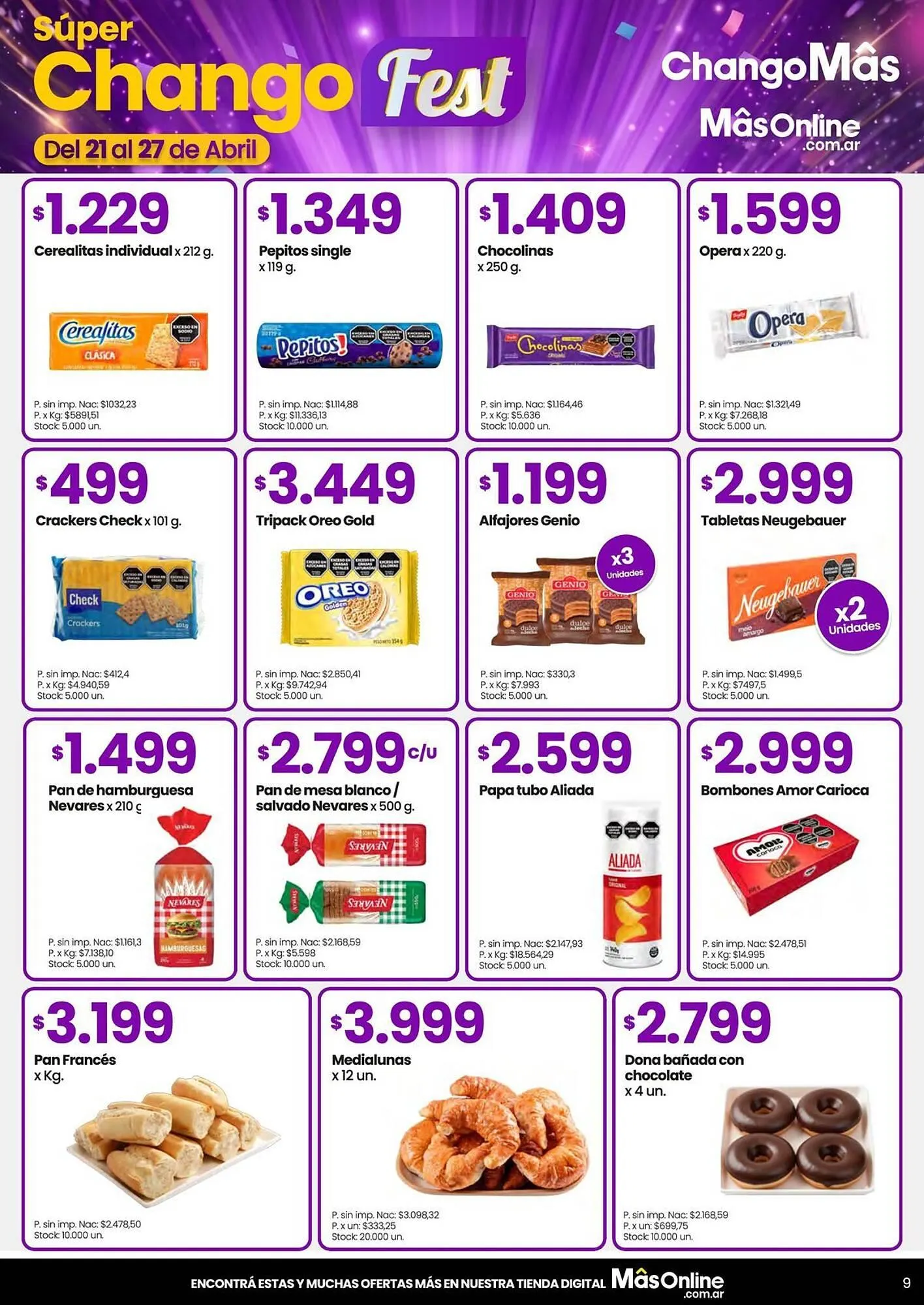 Ofertas de Catálogo Changomas 21 de abril al 27 de abril 2026 - Página 9 del catálogo