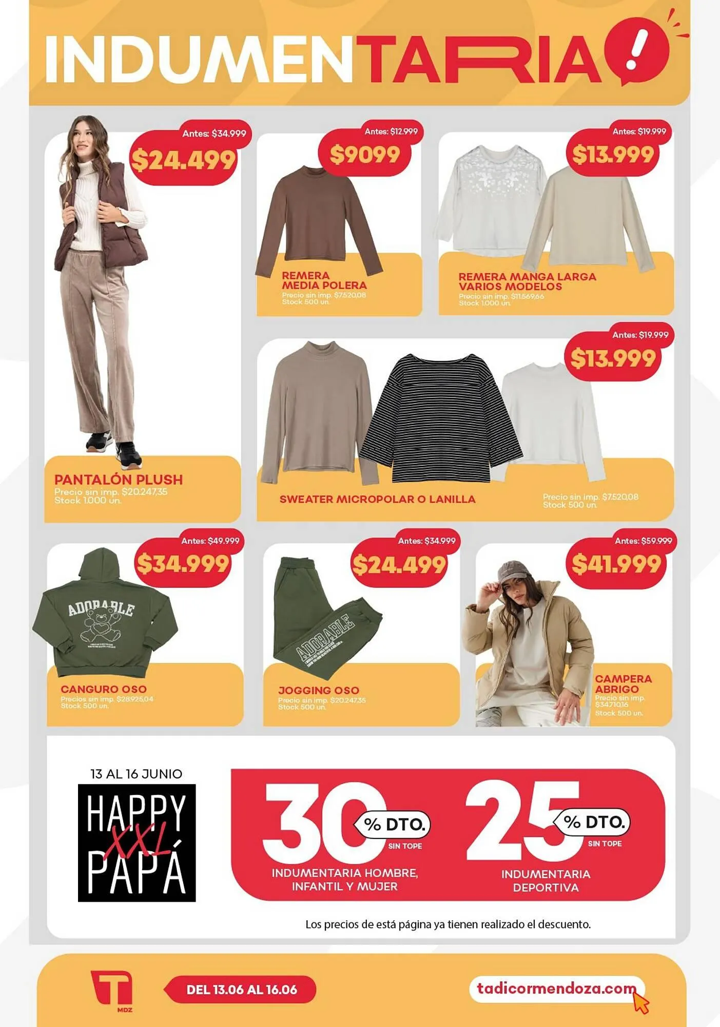 Ofertas de Catálogo Supermercados Tadicor 11 de junio al 16 de junio 2025 - Página 12 del catálogo